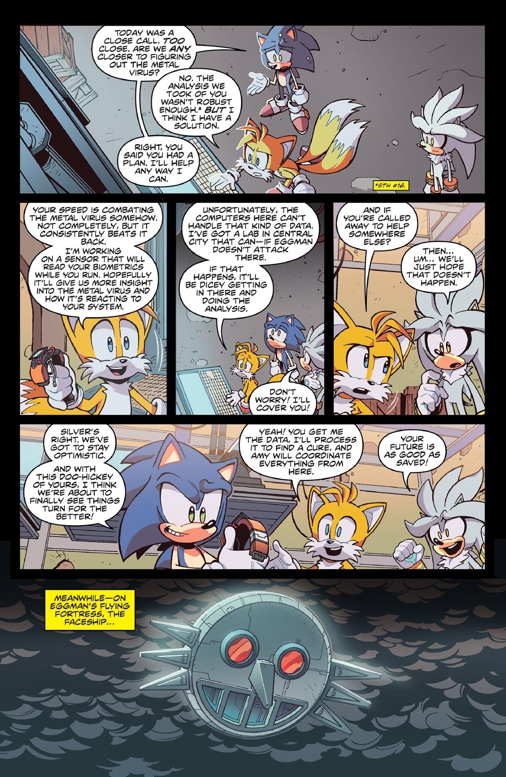 Read online Sonic the Hedgehog (2018) comic -  Issue # _The IDW Collection 2 (Part 3) - 116
