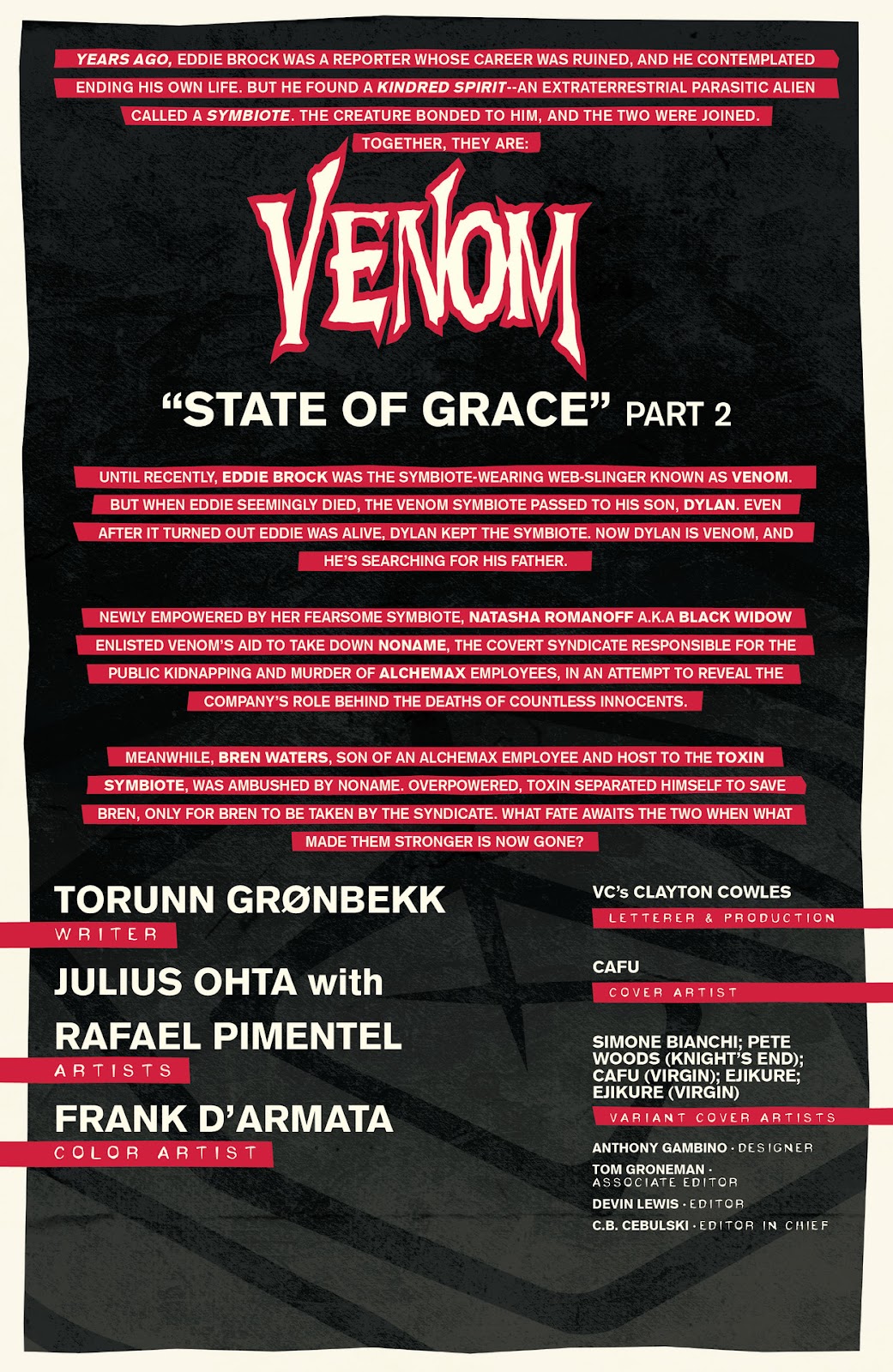 Venom (2021) issue 27 - Page 2
