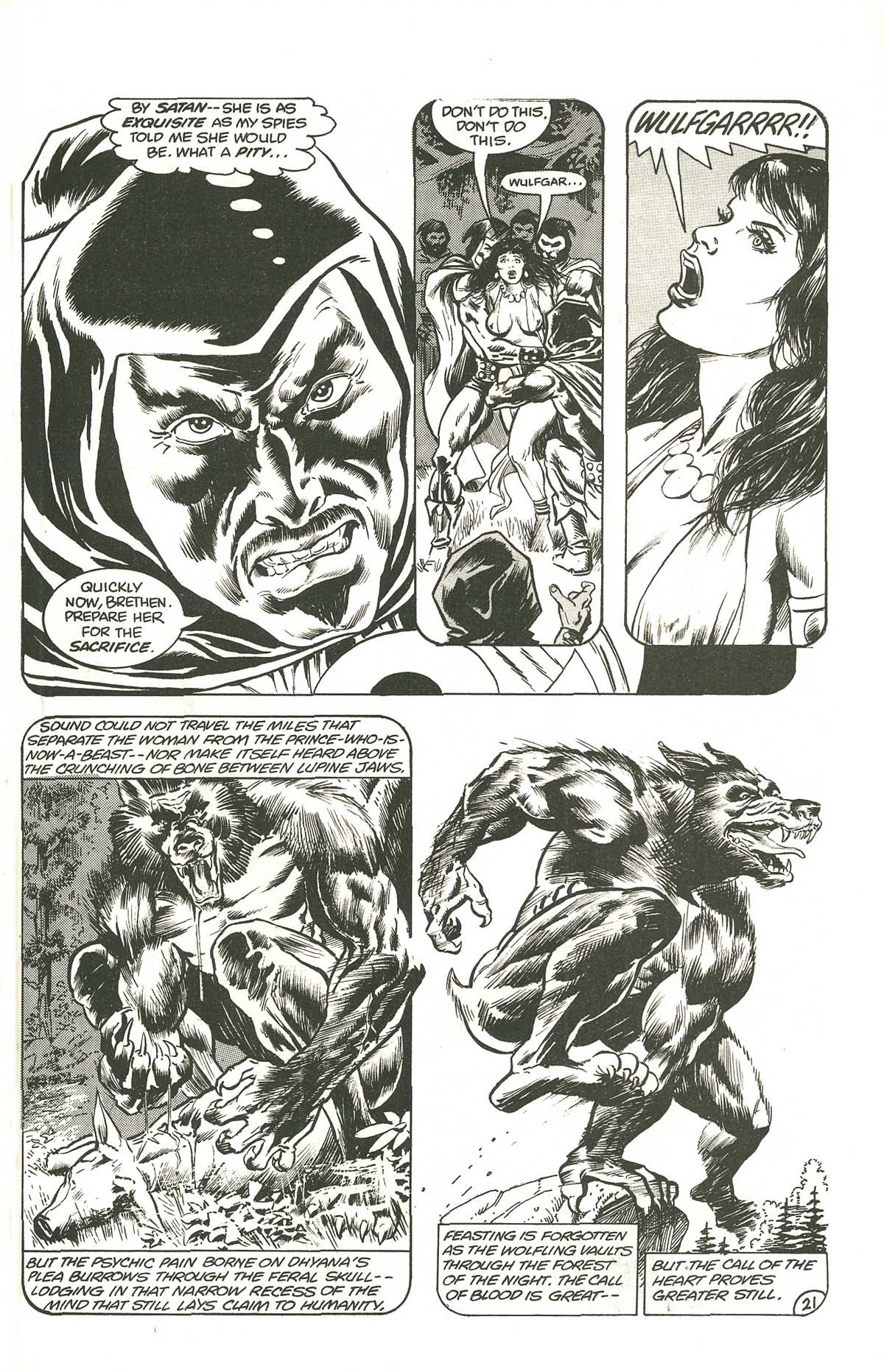 Read online Dark Wolf comic -  Issue #2 - 23