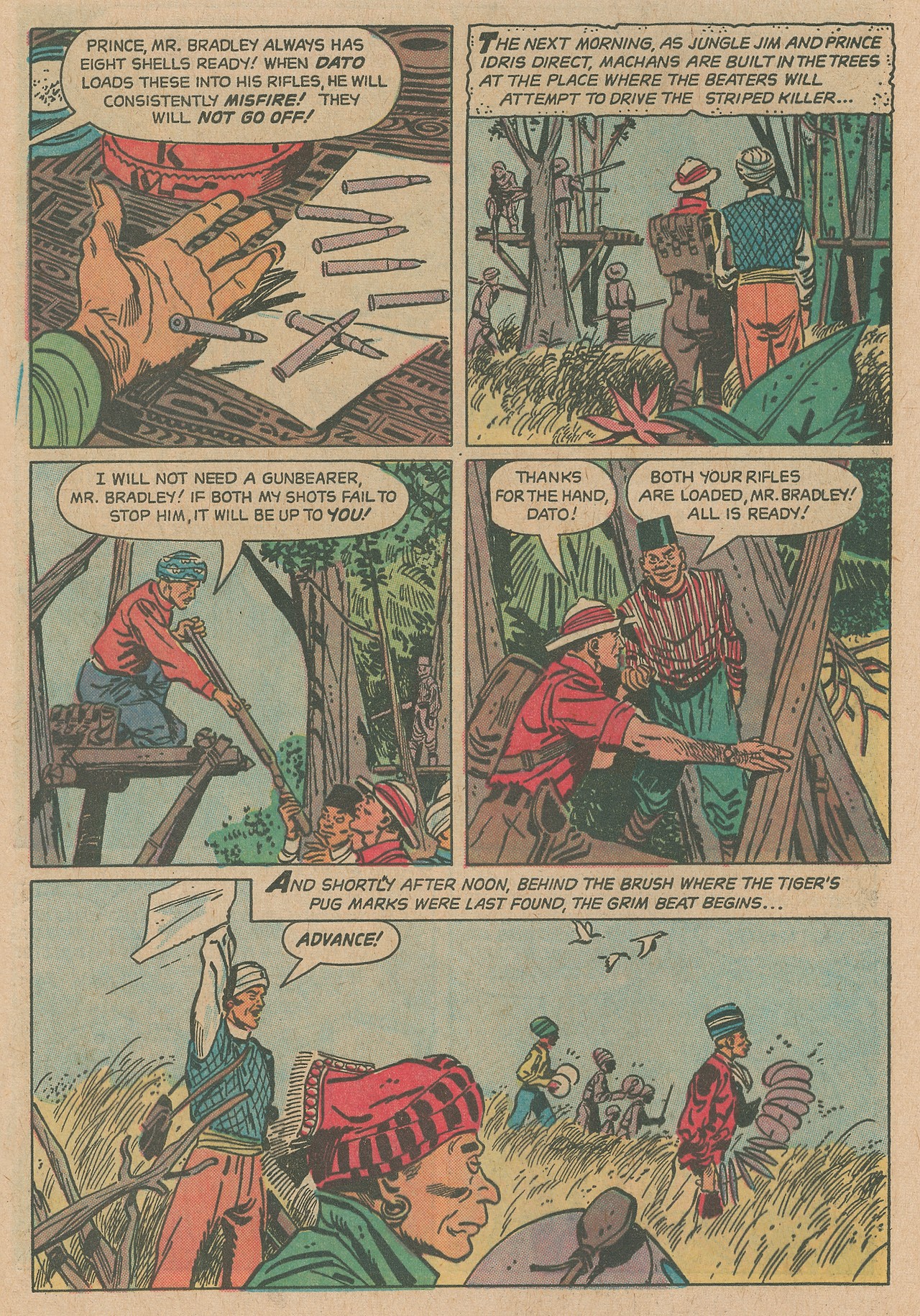 Read online Jungle Jim (1967) comic -  Issue # Full - 12