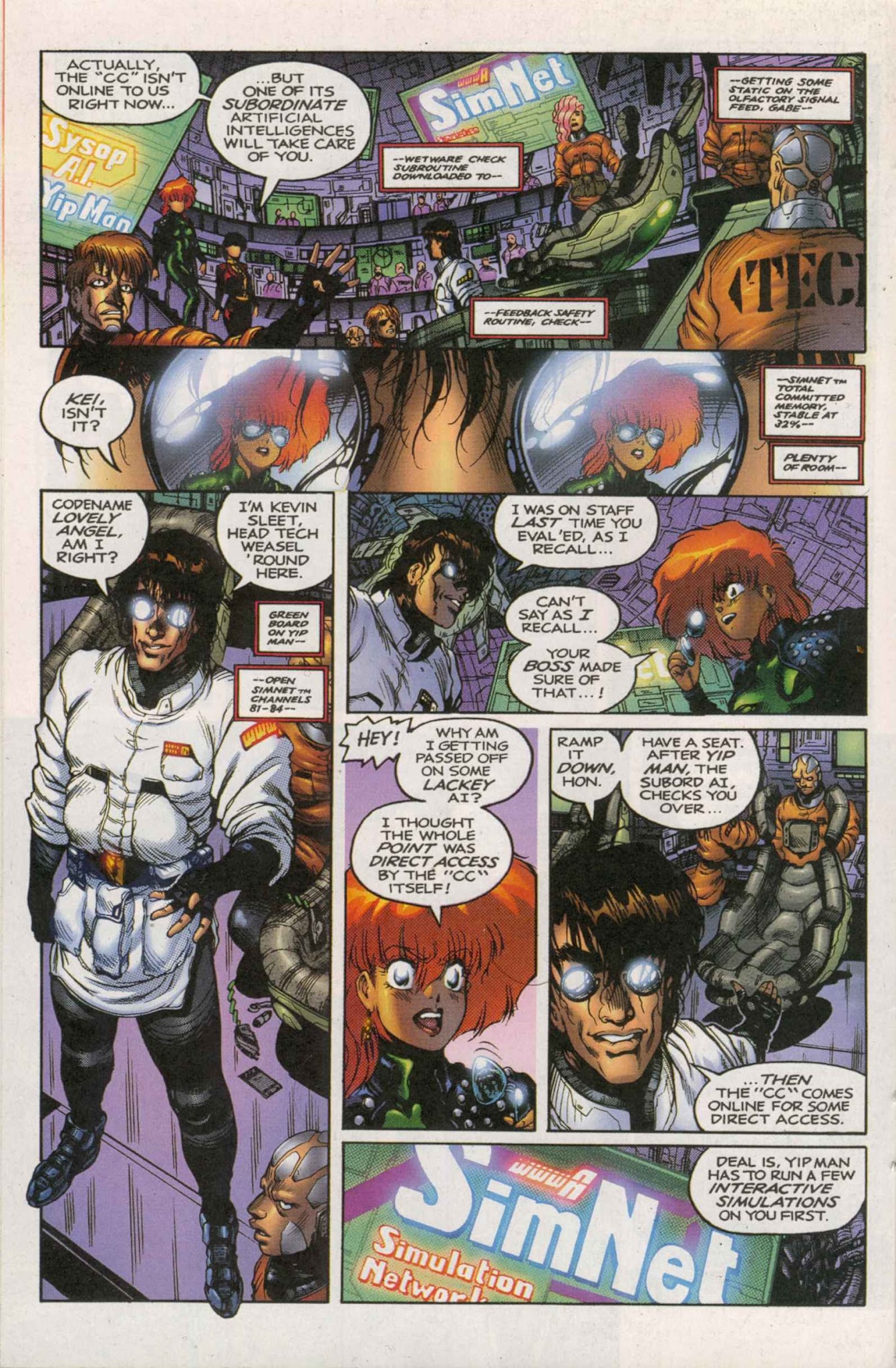 Read online The Dirty Pair: Sim Hell Remastered comic -  Issue #1 - 13
