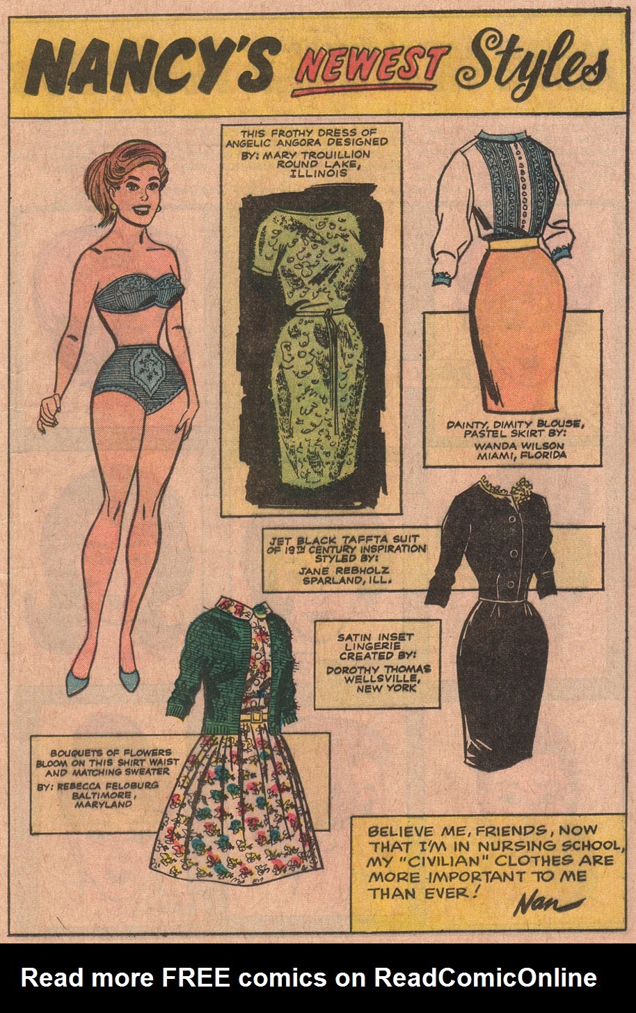Read online Patsy Walker's Fashion Parade comic -  Issue # Full - 25
