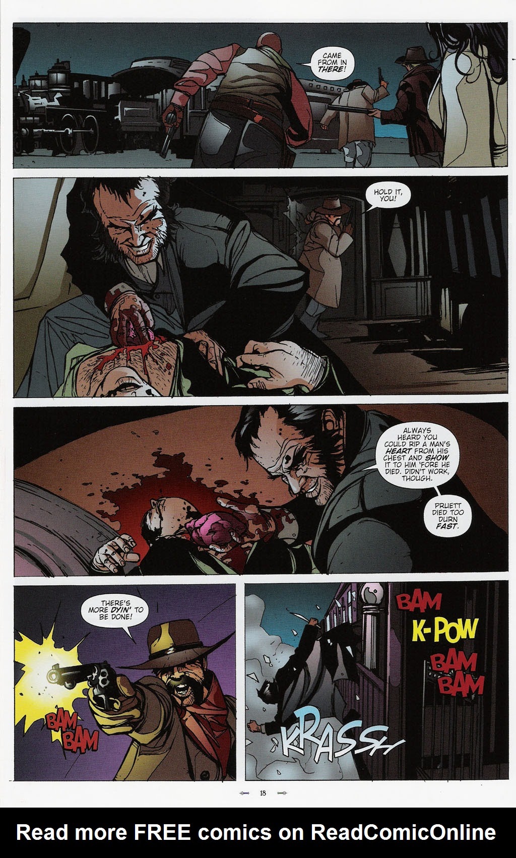 Read online Desperadoes: Banners of Gold comic -  Issue #5 - 19