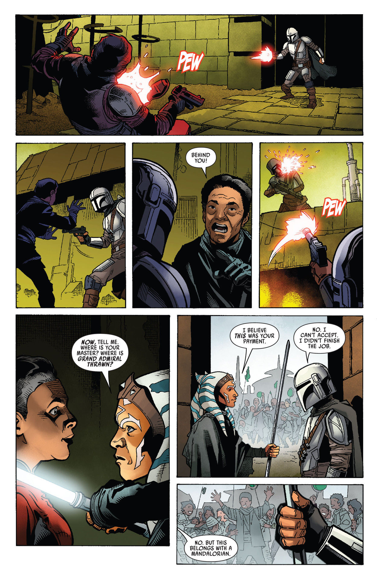 Read online Star Wars: The Mandalorian Season 2 comic -  Issue #5 - 31
