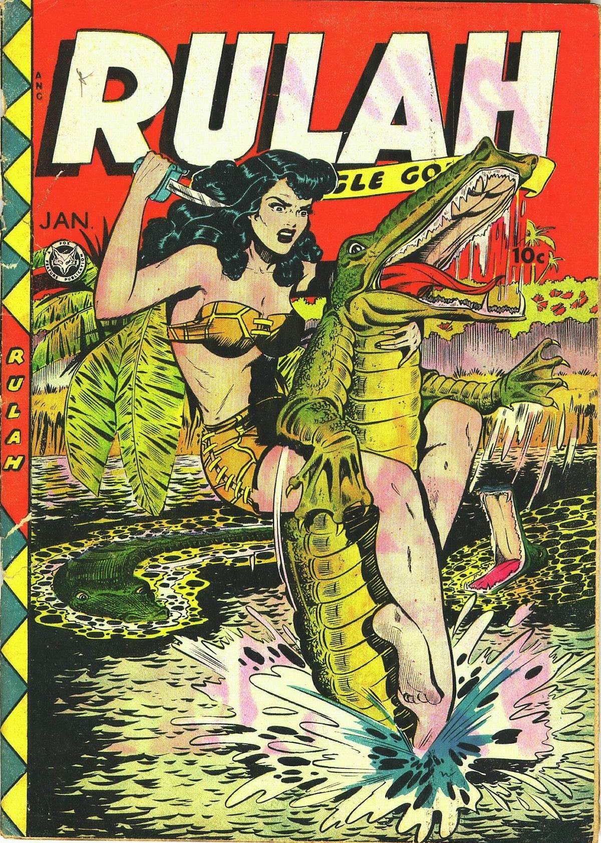 Read online Rulah - Jungle Goddess comic -  Issue #22 - 1