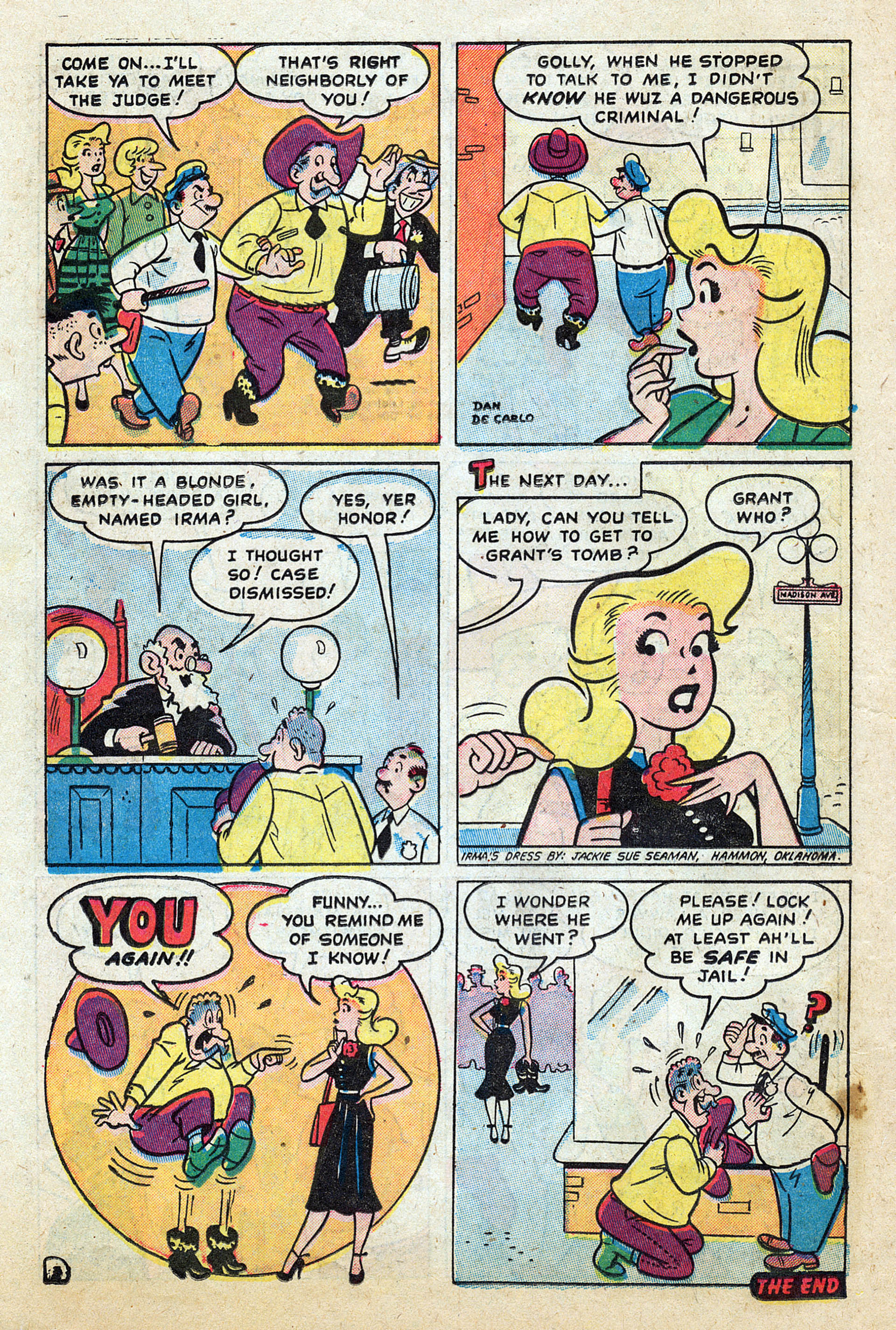 Read online My Friend Irma comic -  Issue #14 - 26