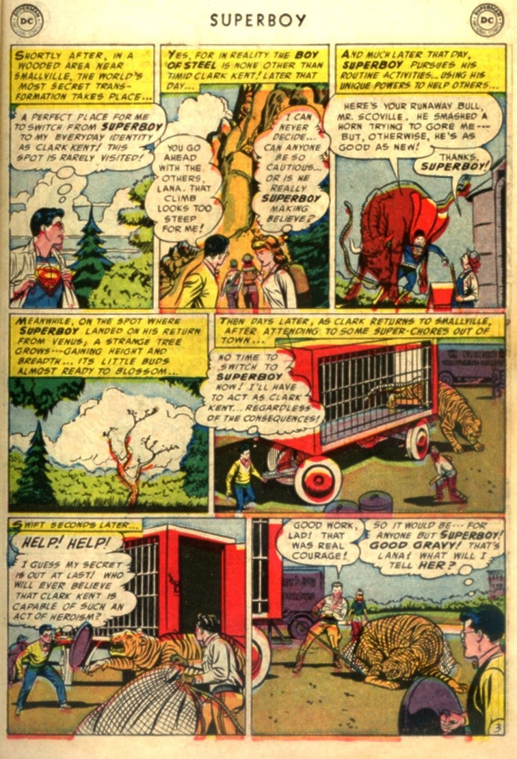 Read online Superboy (1949) comic -  Issue #29 - 16