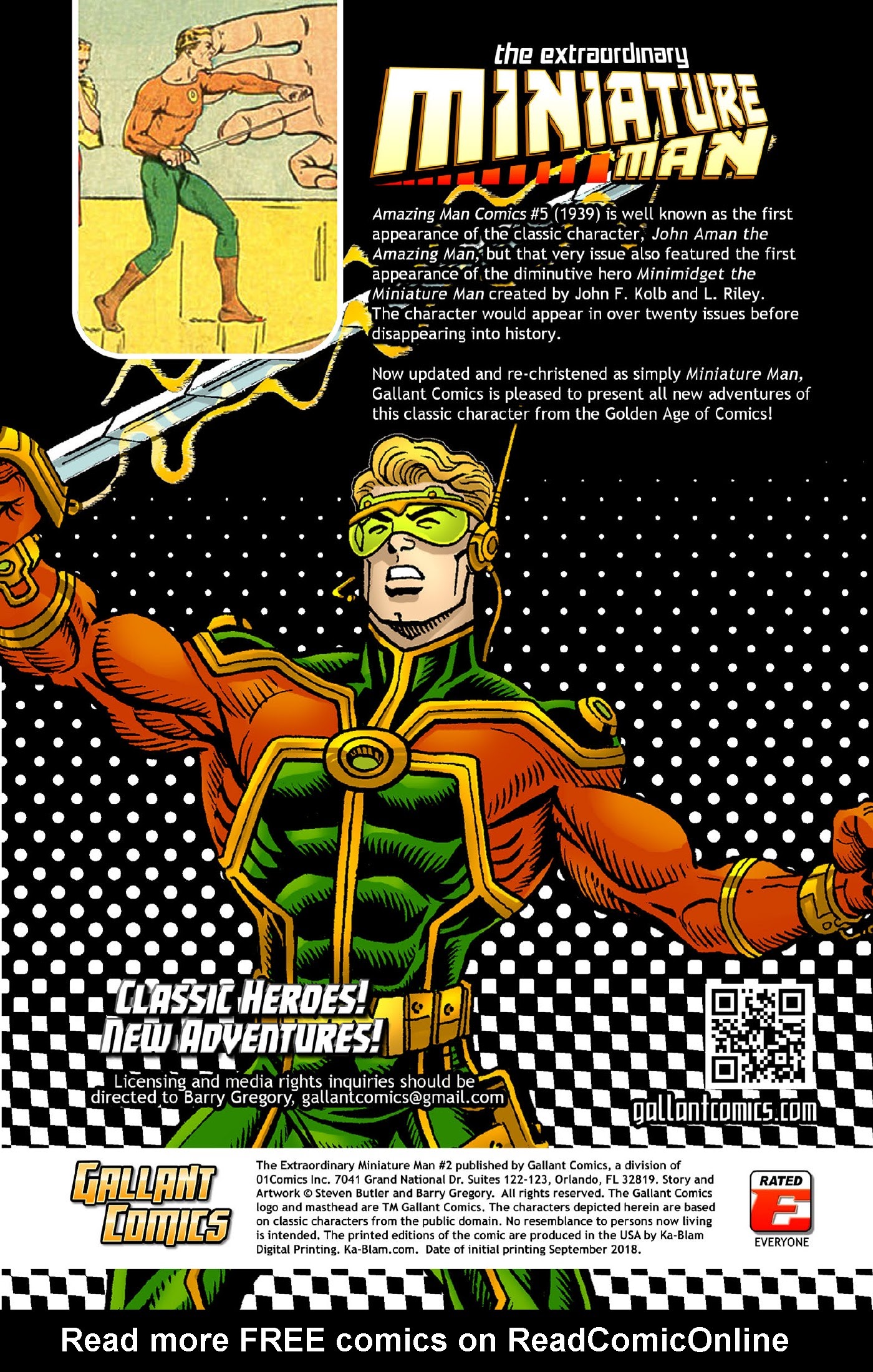 Read online The Extraordinary Miniature Man comic -  Issue #2 - 2