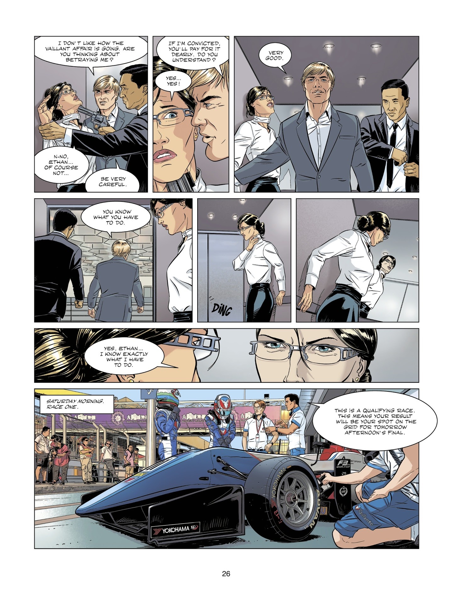 Read online Michel Vaillant comic -  Issue #7 - 26