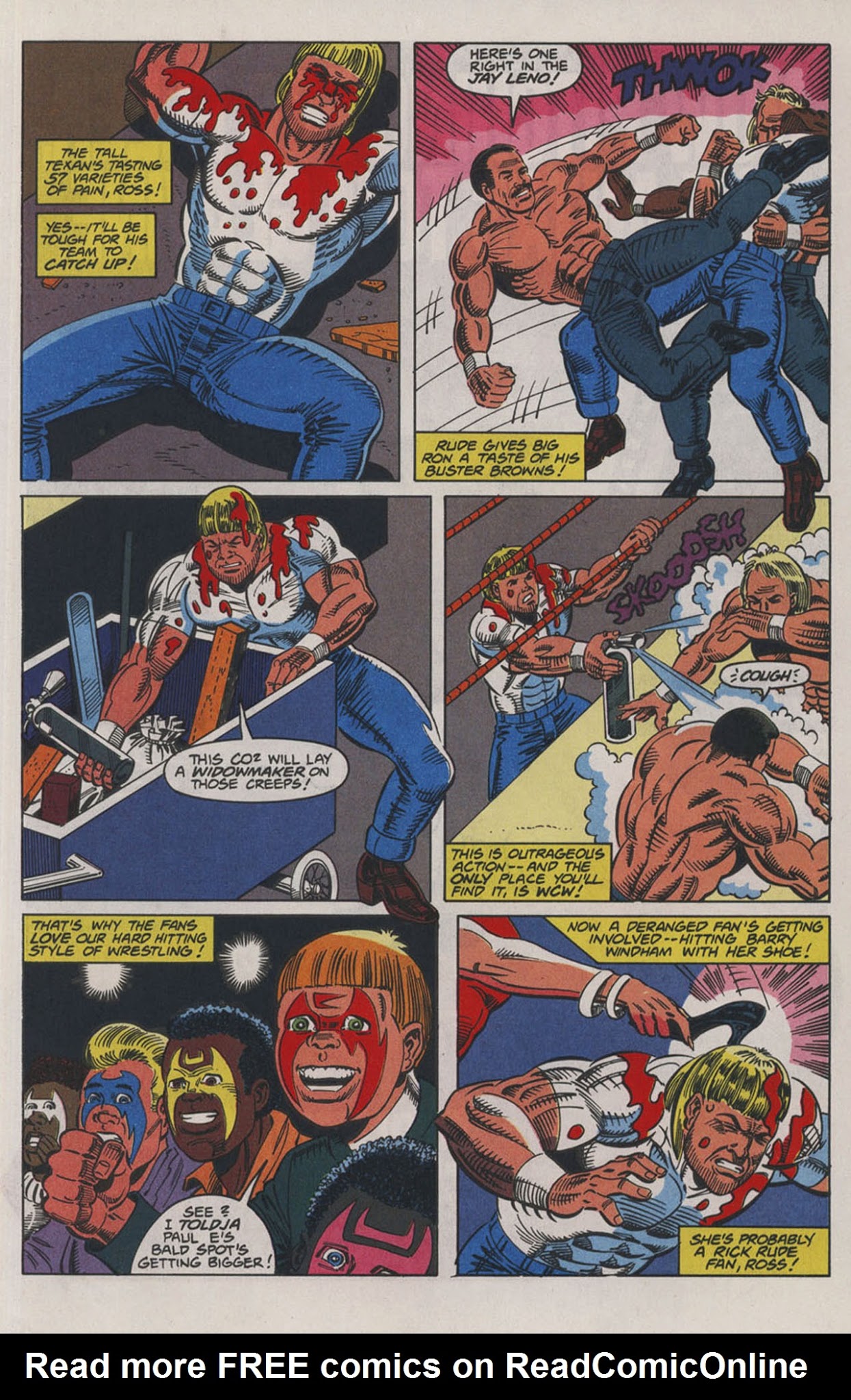 Read online WCW World Championship Wrestling comic -  Issue #12 - 23