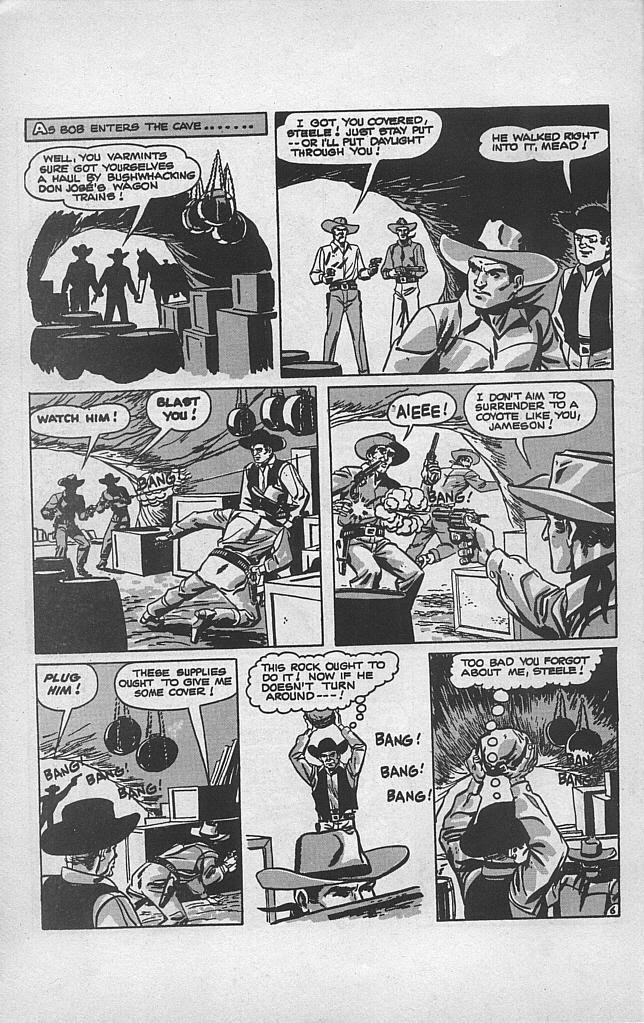 Read online Bob Steele Western comic -  Issue # Full - 8