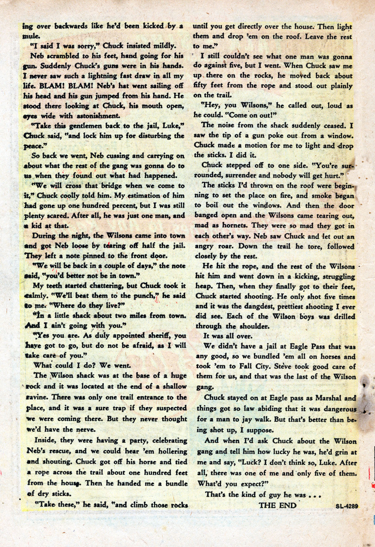 Read online Western Winners comic -  Issue #7 - 24