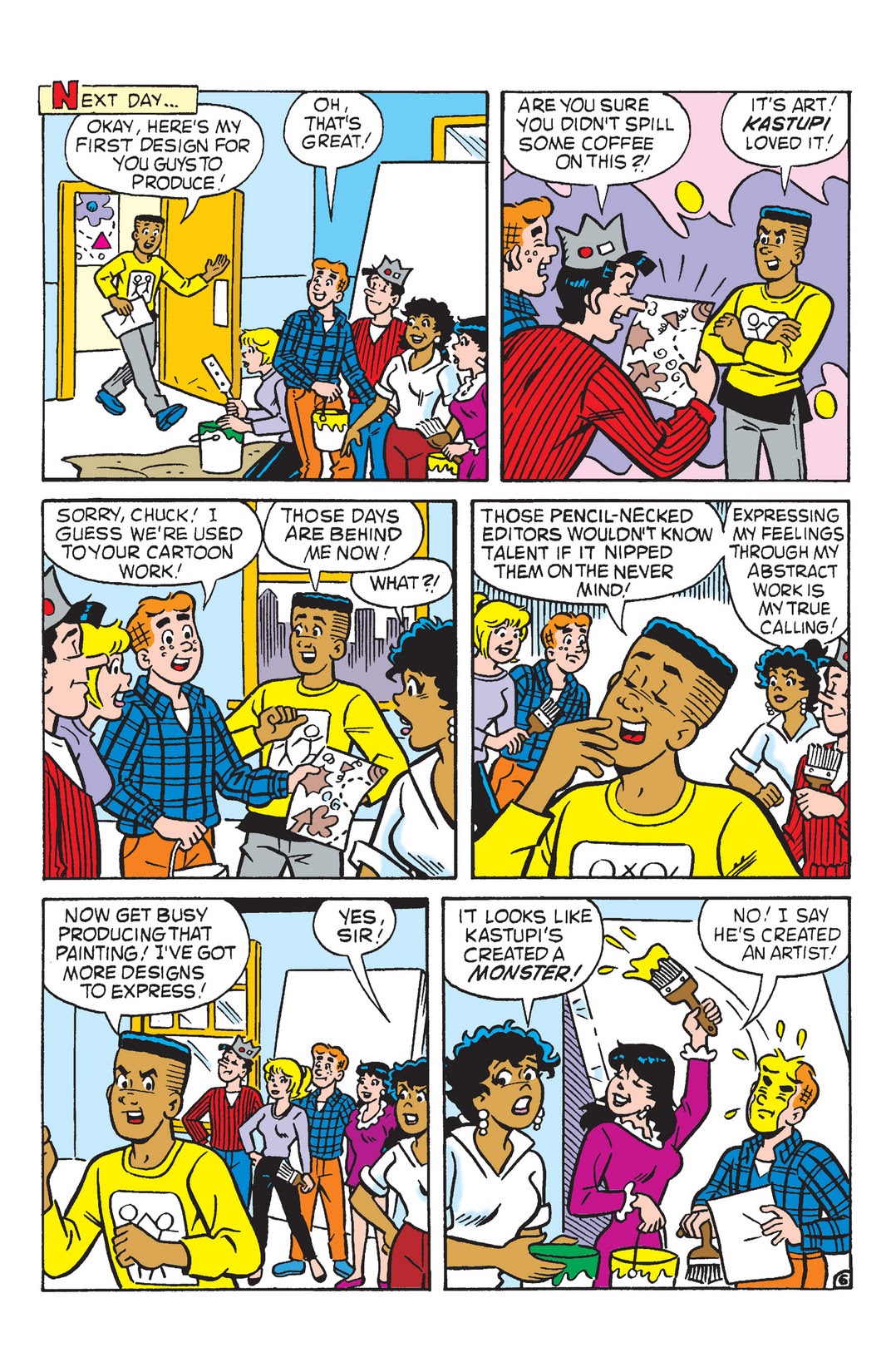 Read online Archie & Friends: Art Smarts comic -  Issue # TPB - 35