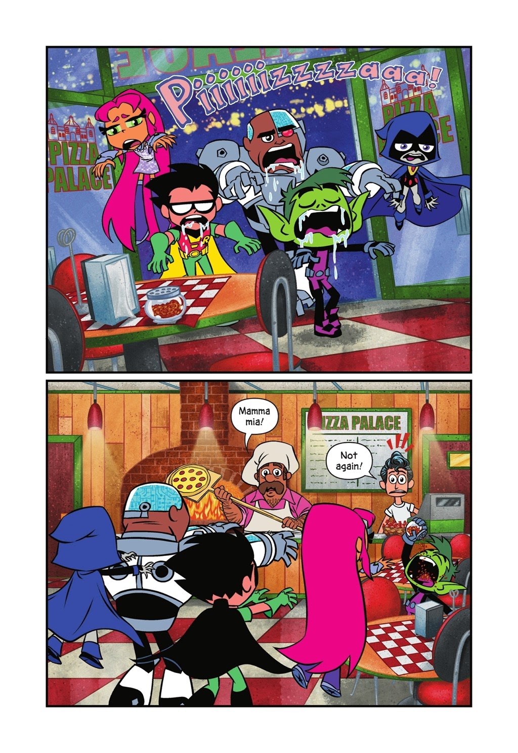 Read online Teen Titans Go! Undead?! comic -  Issue # TPB (Part 2) - 34