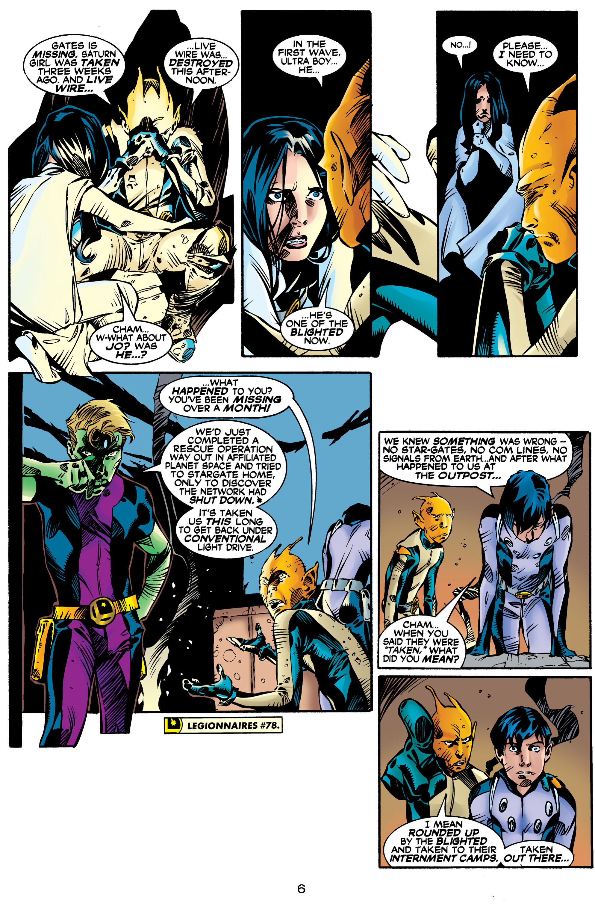 Read online Legionnaires comic -  Issue #79 - 7