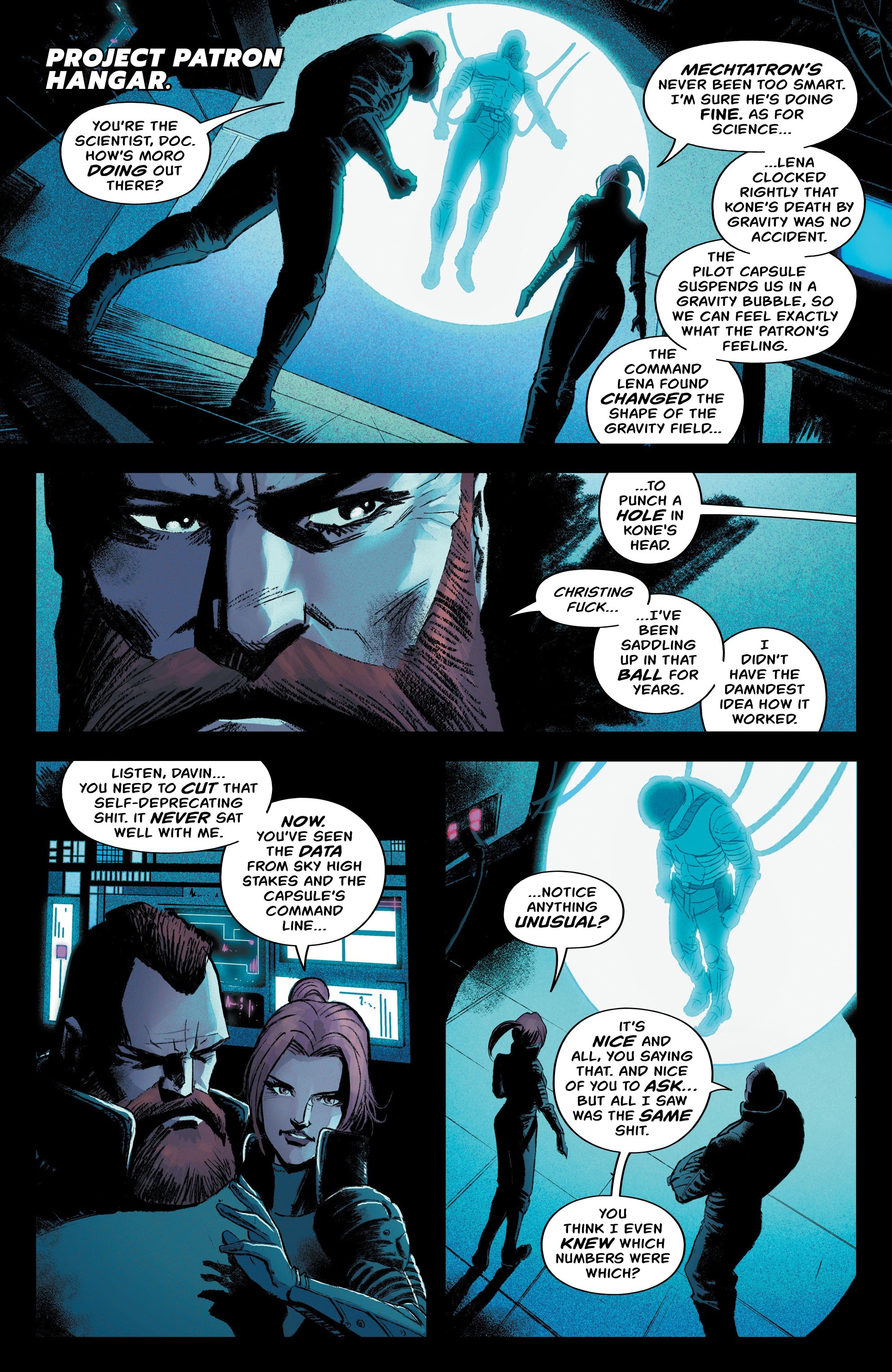 Read online Project Patron comic -  Issue #3 - 14