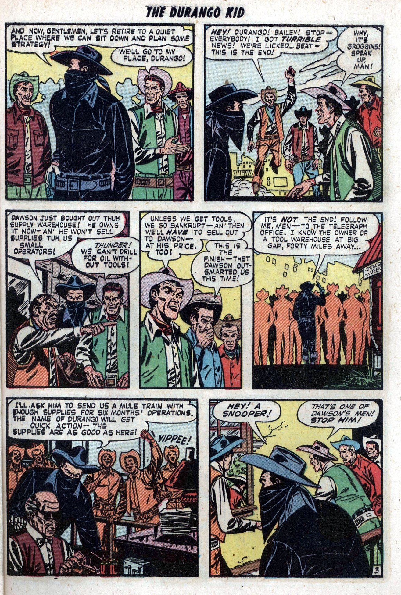 Read online Charles Starrett as The Durango Kid comic -  Issue #11 - 5