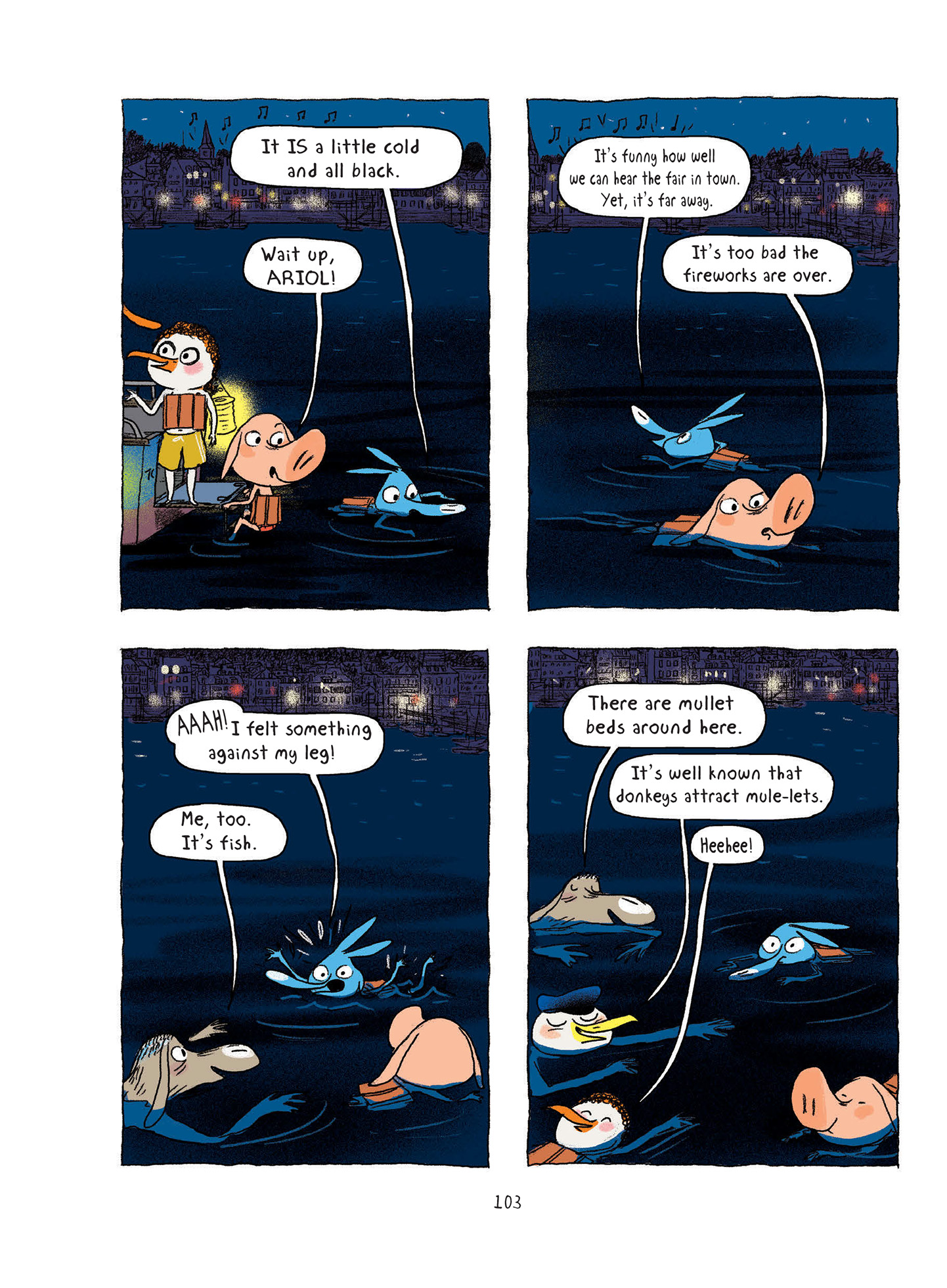 Read online Ariol comic -  Issue # TPB 7 - 105