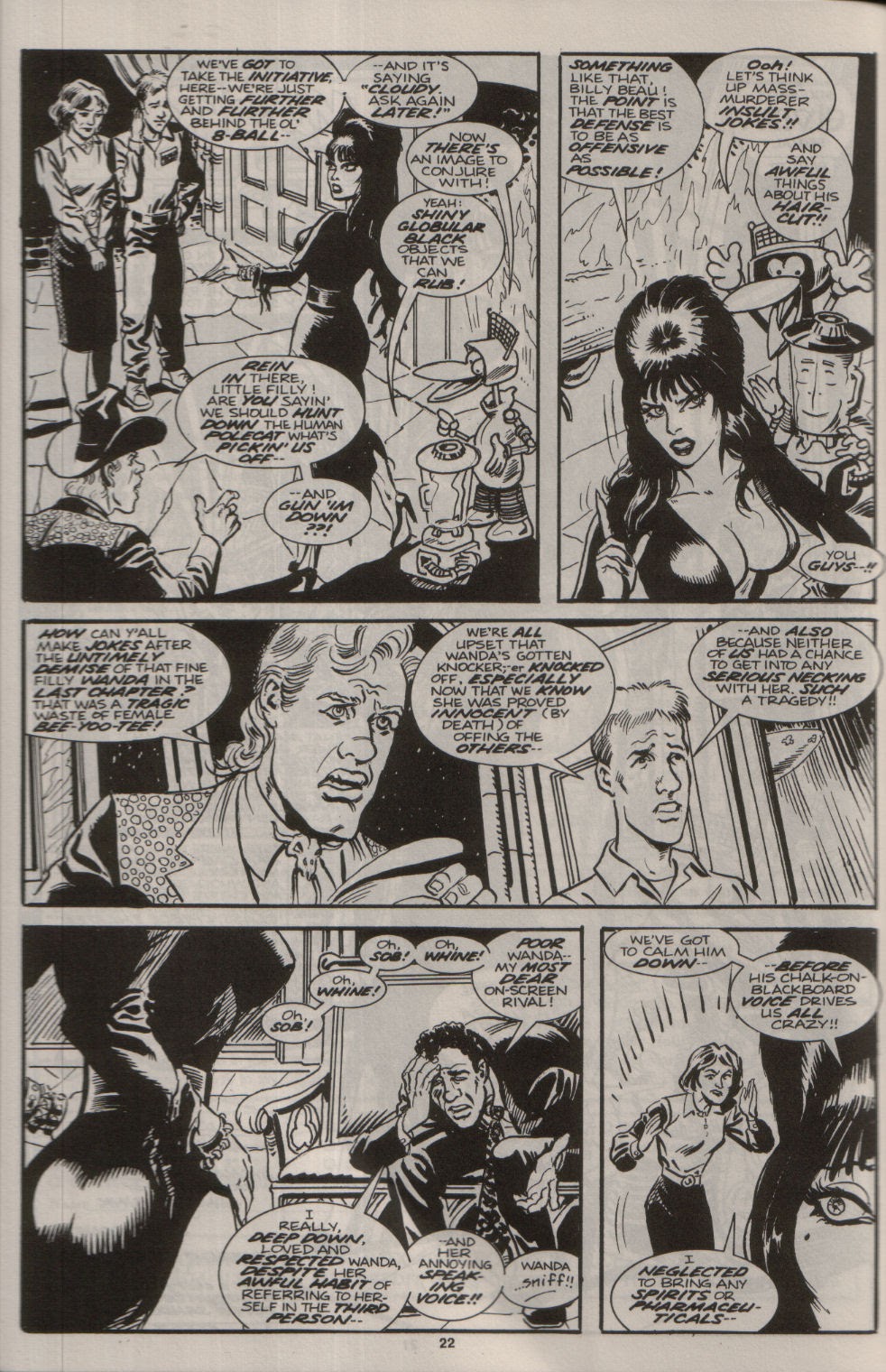 Read online Elvira, Mistress of the Dark comic -  Issue #21 - 20