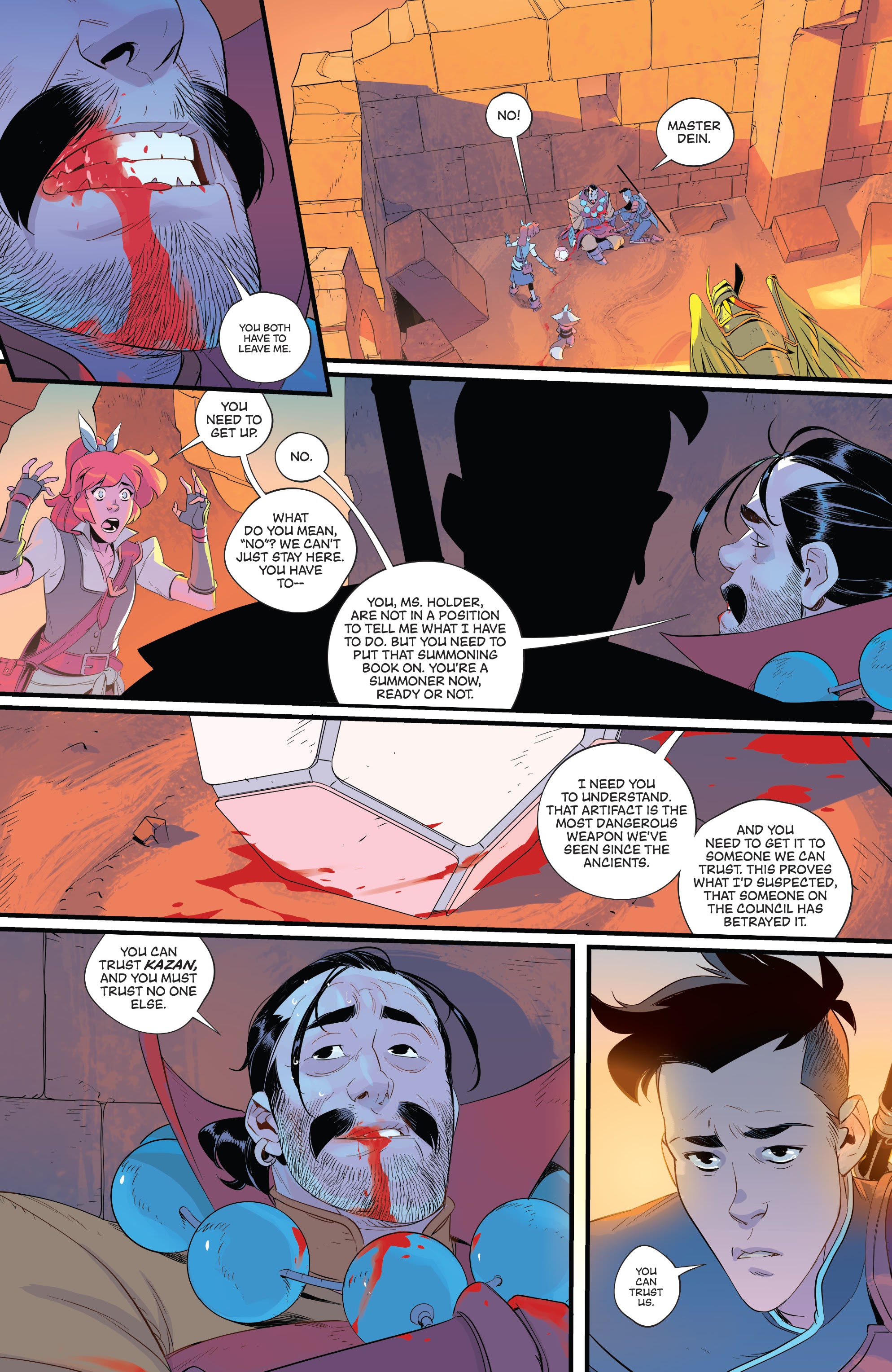 Read online Summoner's War: Legacy comic -  Issue #3 - 19