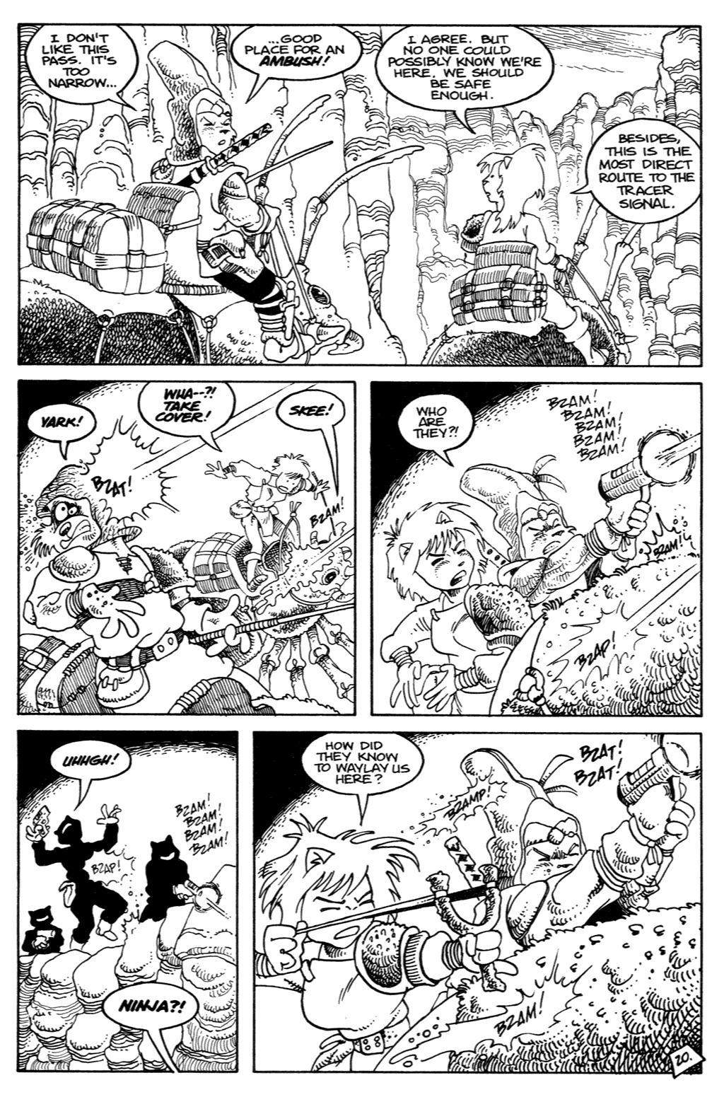 Read online Space Usagi comic -  Issue #2 - 22