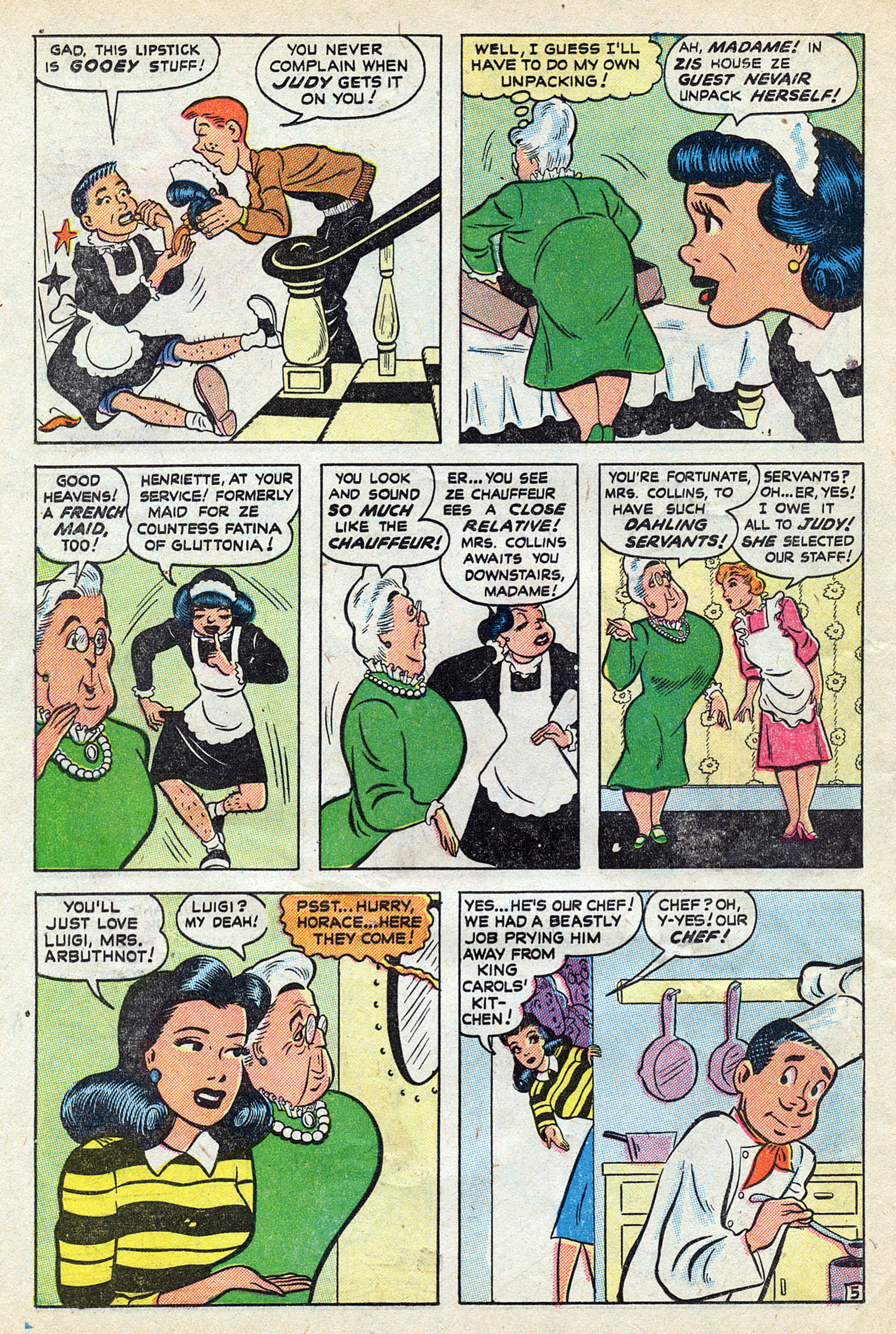 Read online Georgie Comics (1949) comic -  Issue #26 - 16