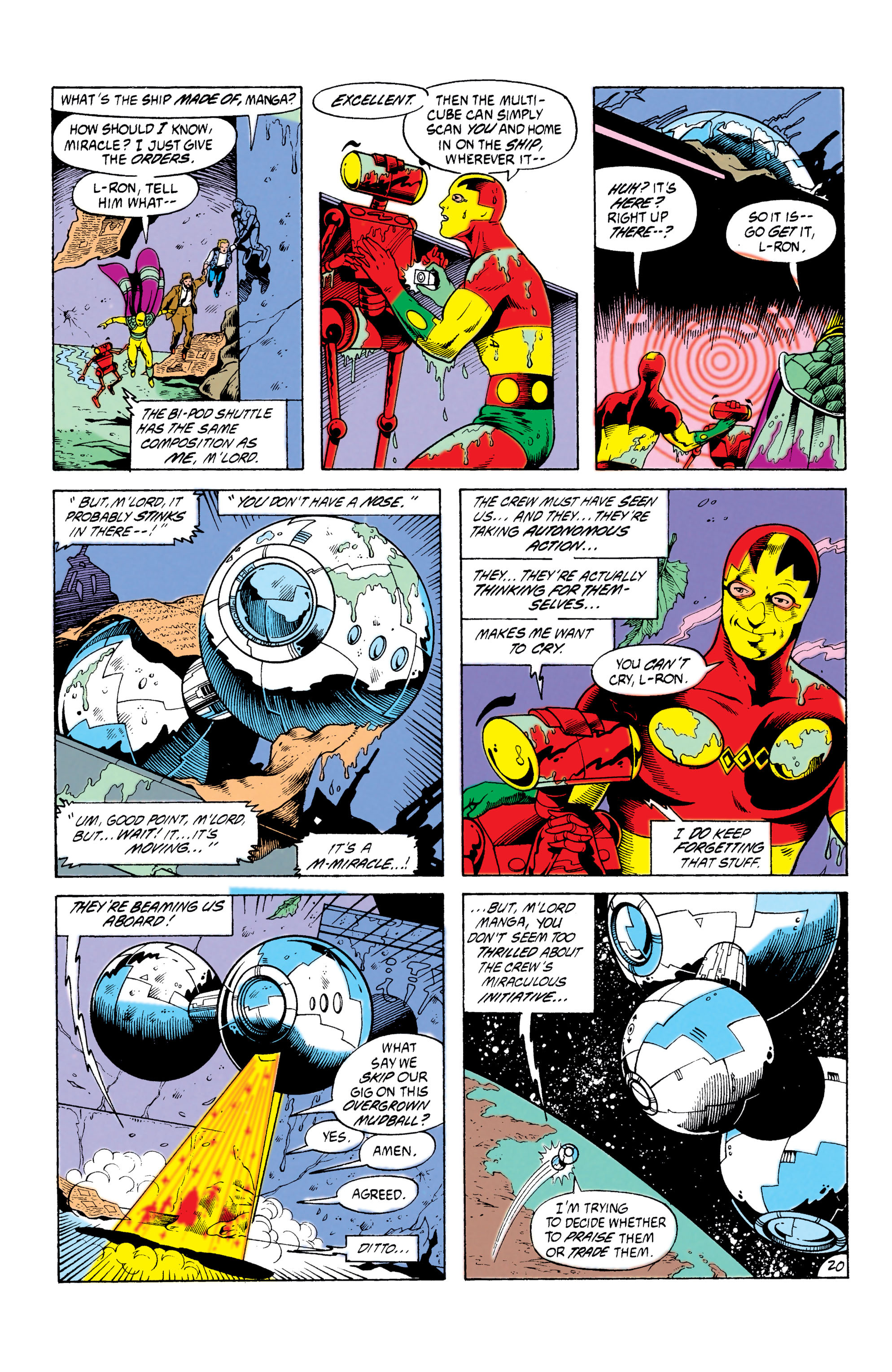 Read online Mister Miracle (1989) comic -  Issue #16 - 21