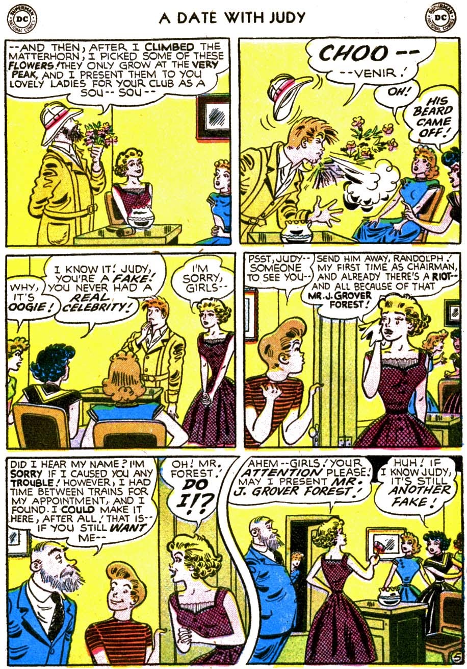 Read online A Date with Judy comic -  Issue #51 - 31