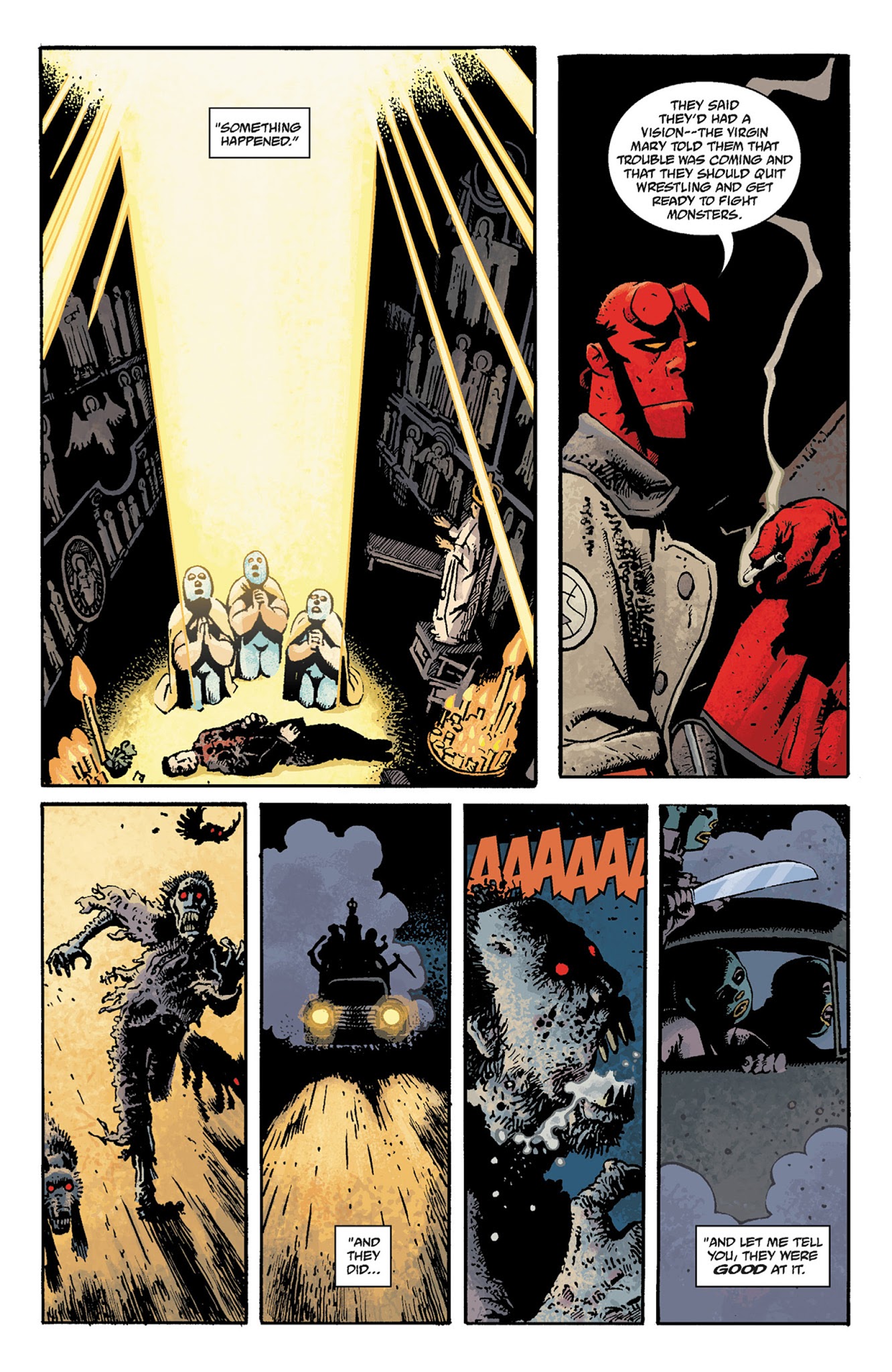Read online Hellboy: The Bride Of Hell  and Others comic -  Issue # TPB - 18