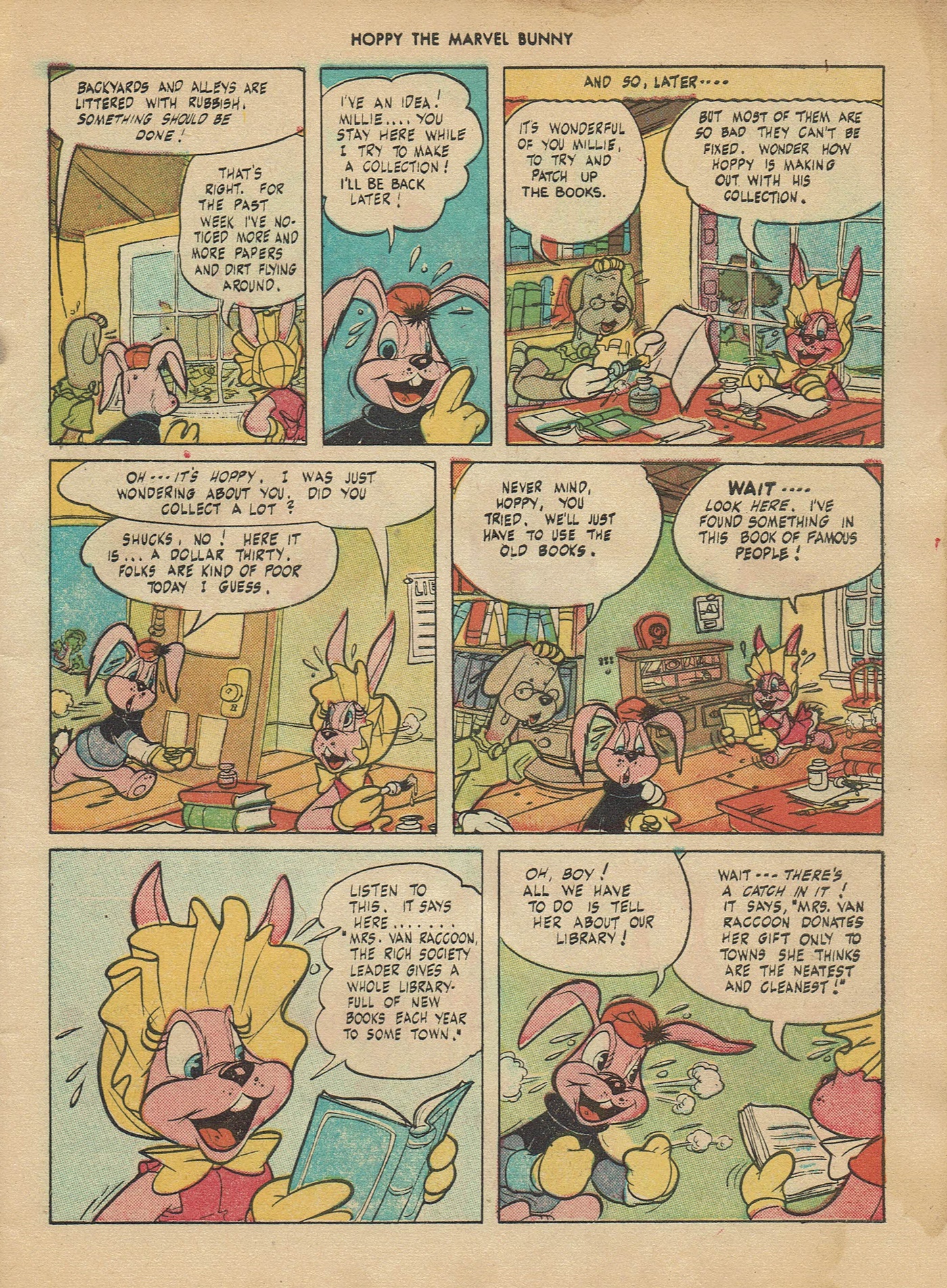 Read online Hoppy The Marvel Bunny comic -  Issue #5 - 5