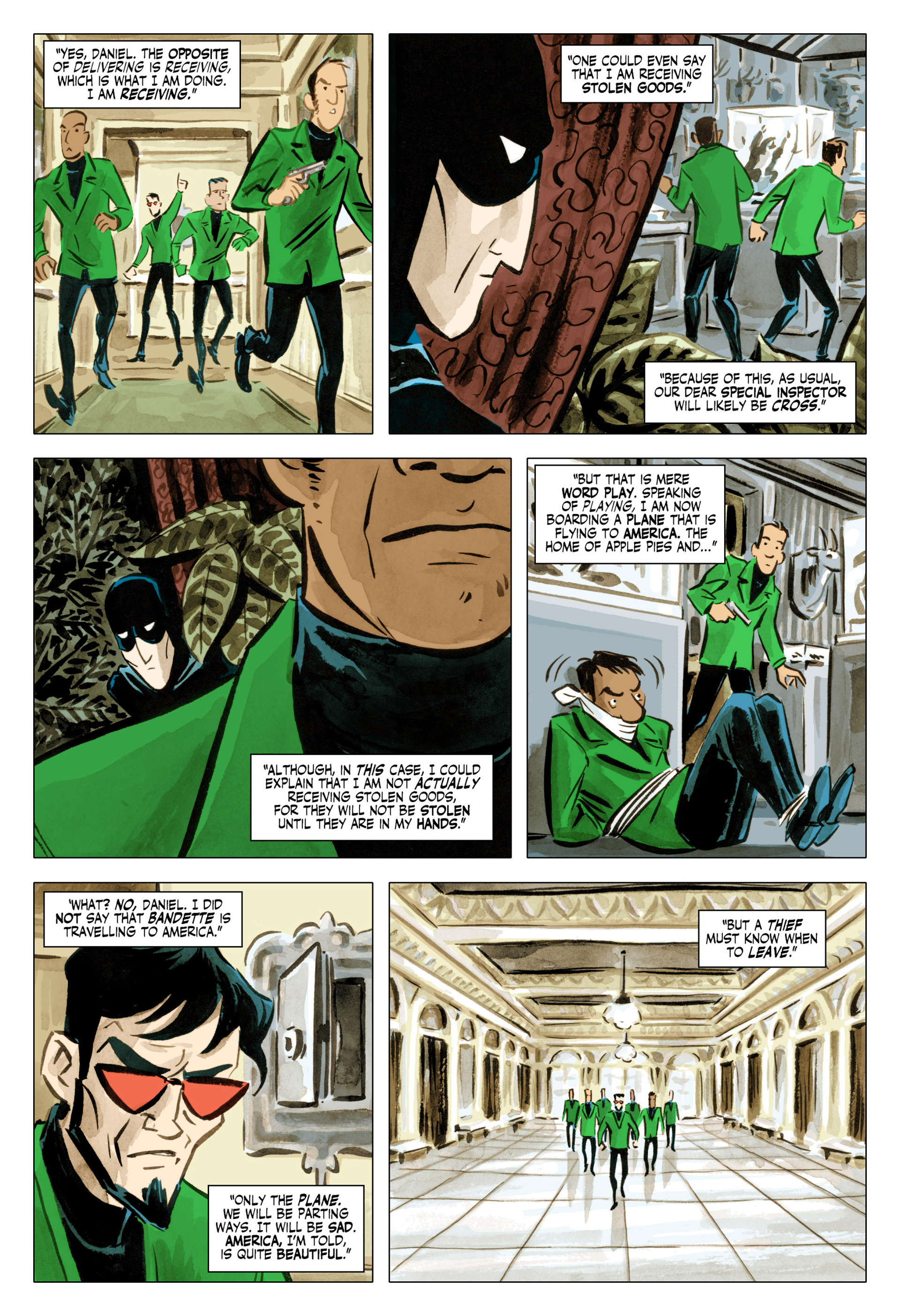 Read online Bandette (2012) comic -  Issue #7 - 11