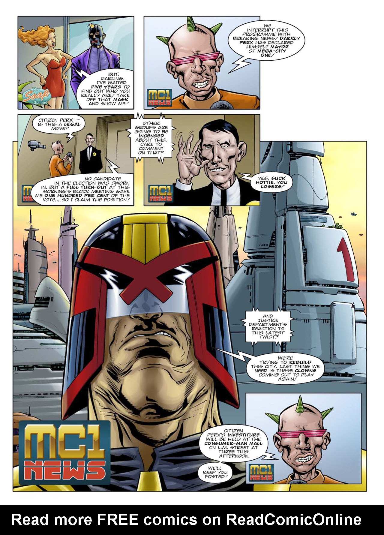 Read online Judge Dredd Megazine (Vol. 5) comic -  Issue #333 - 6