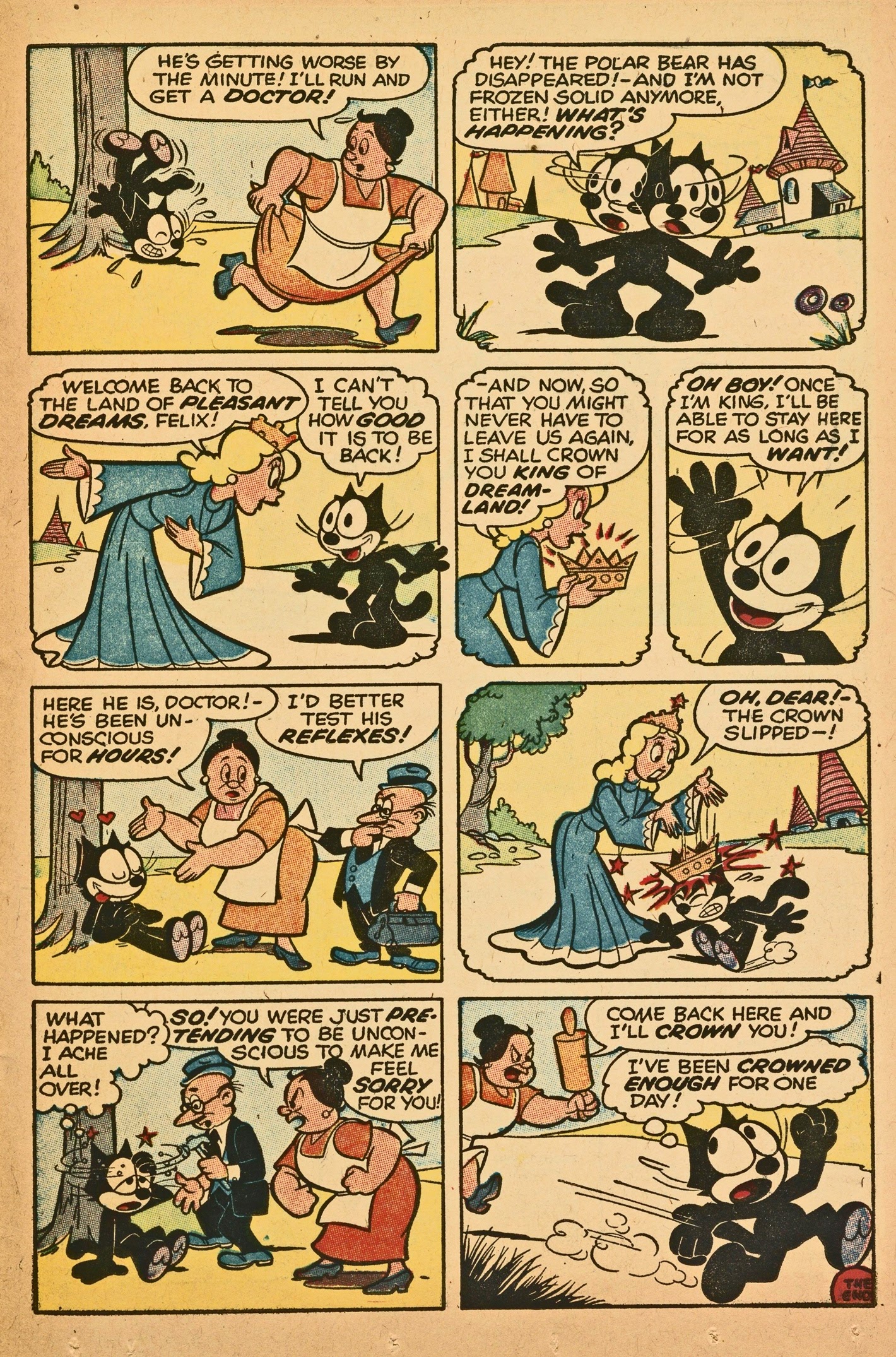 Read online Felix the Cat (1955) comic -  Issue #108 - 25