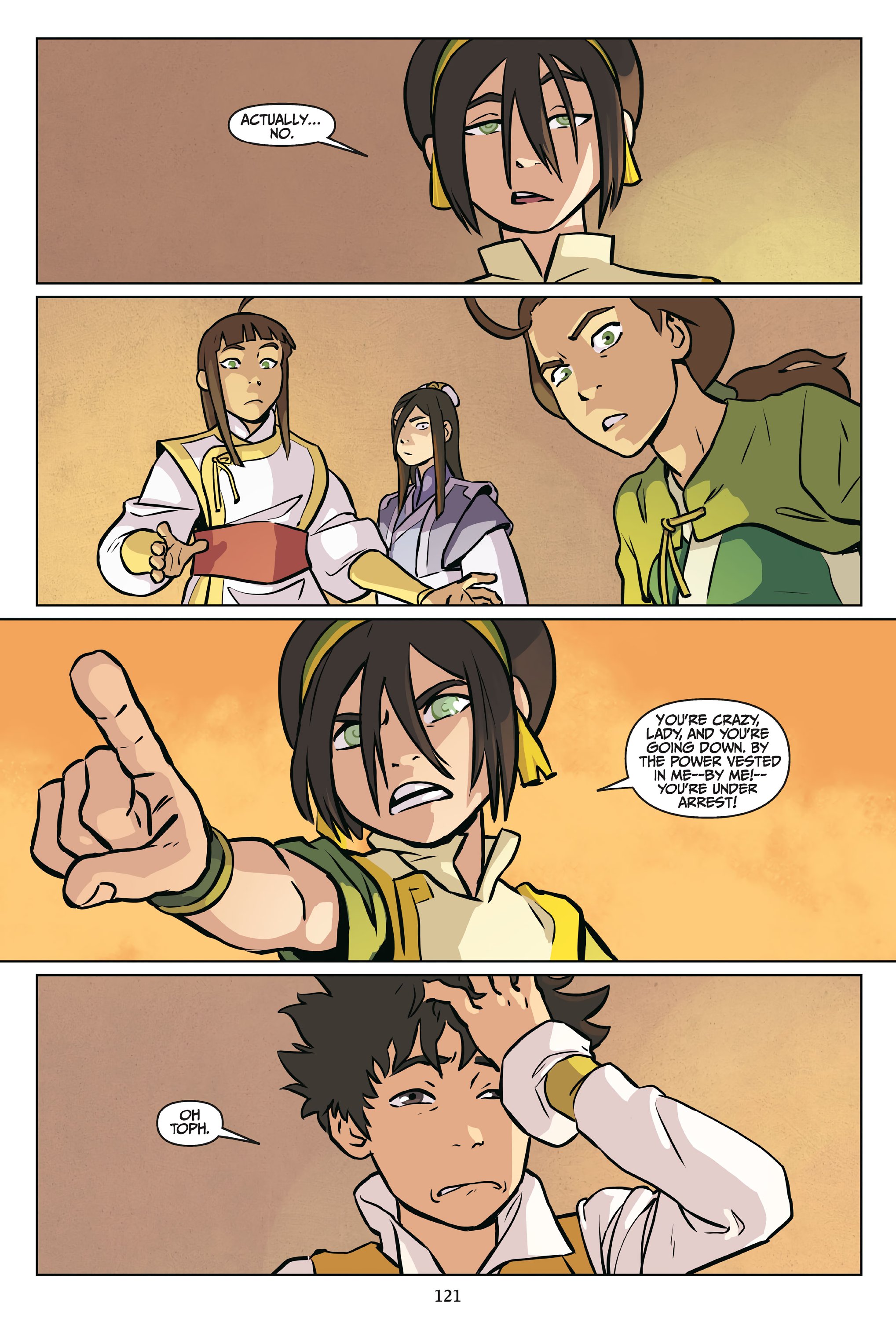 Read online Nickelodeon Avatar: The Last Airbender - Imbalance comic -  Issue # _Omnibus (Part 2) - 22
