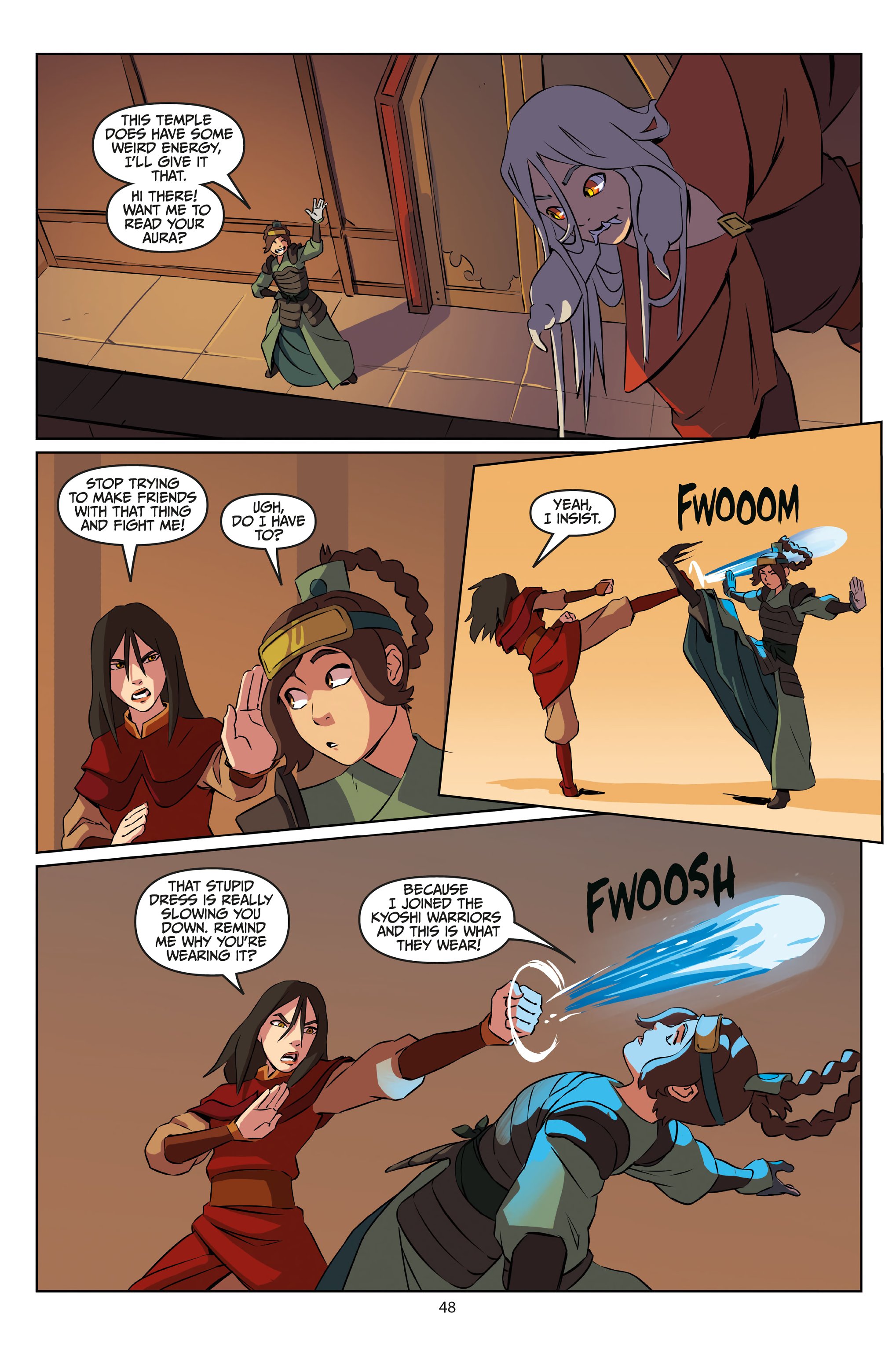 Read online Avatar: The Last Airbender - Azula in the Spirit Temple comic -  Issue # TPB - 49