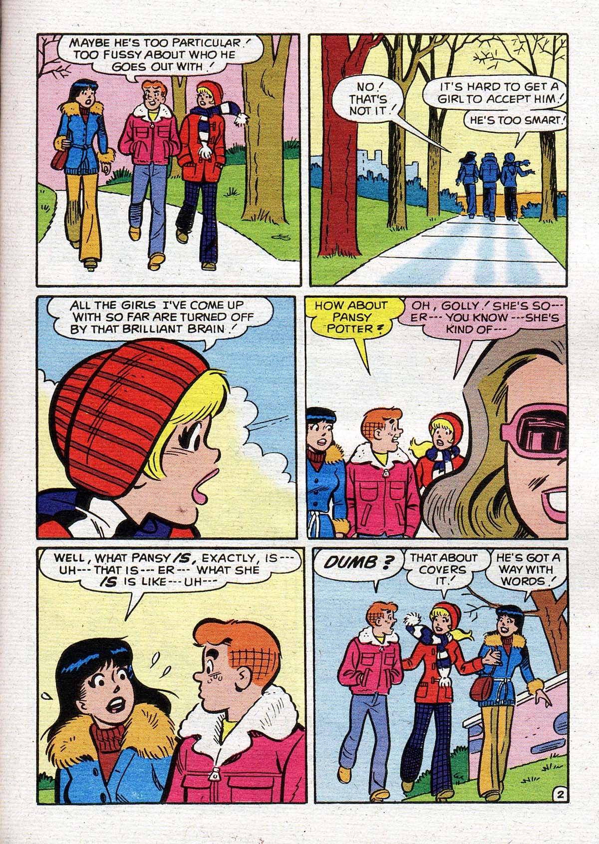 Read online Archie's Double Digest Magazine comic -  Issue #149 - 126