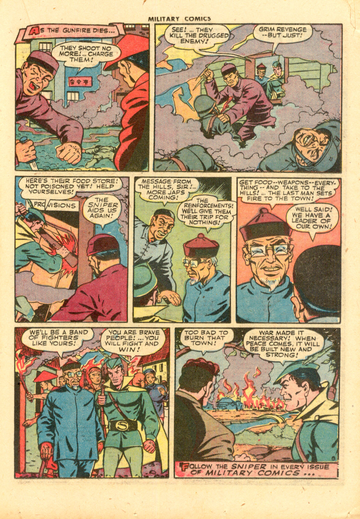Read online Military Comics comic -  Issue #33 - 29