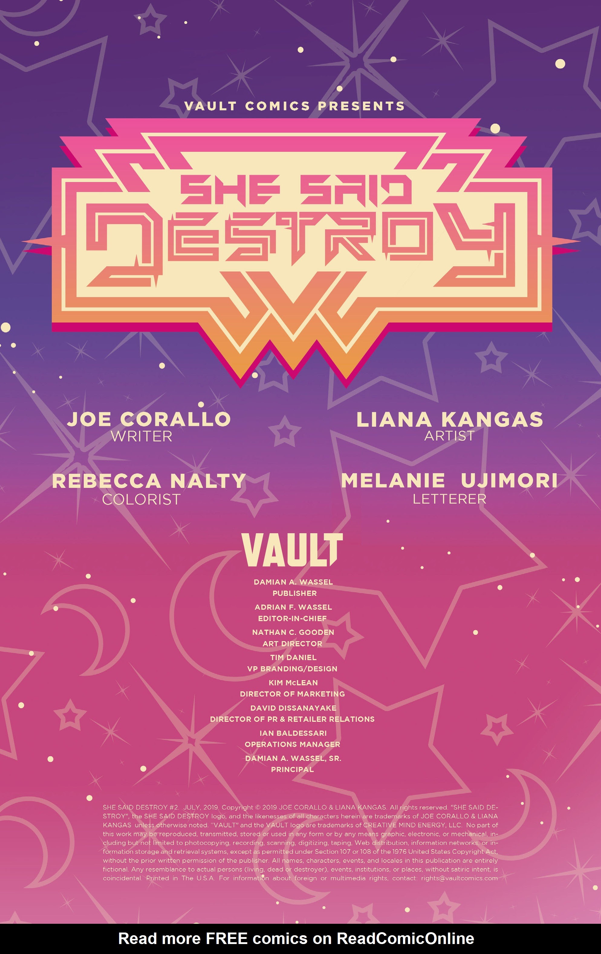 Read online She Said Destroy comic -  Issue #2 - 2