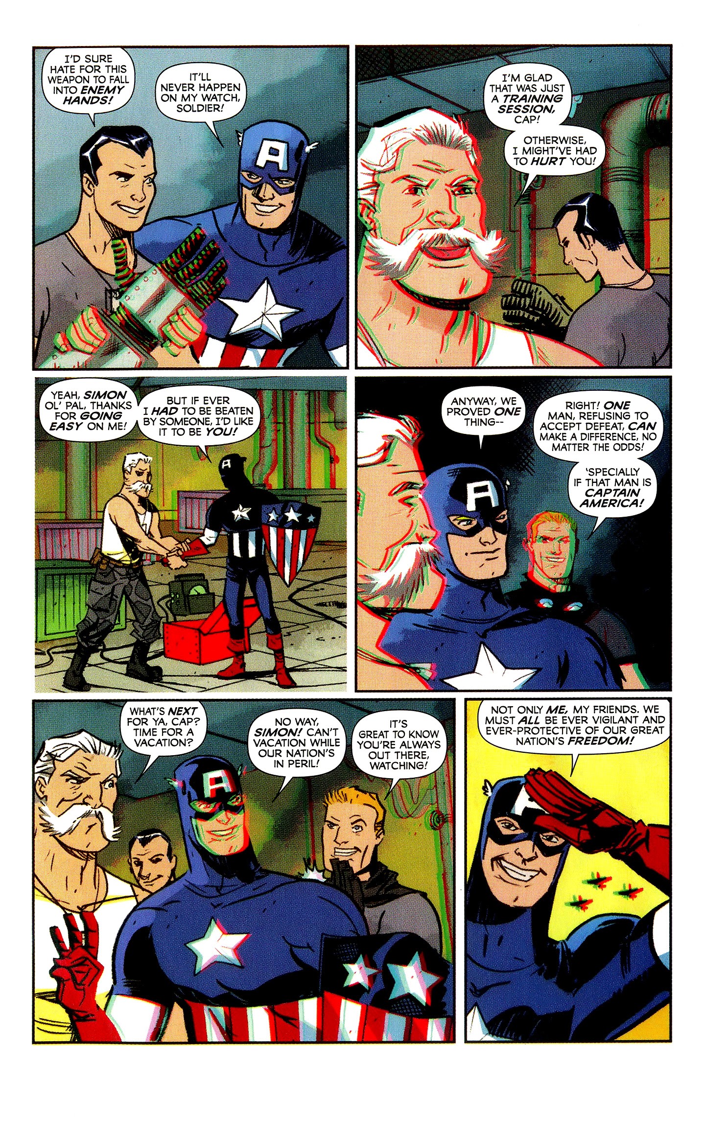 Read online Norton Captain America: Evil Lurks Everywhere comic -  Issue # Full - 17