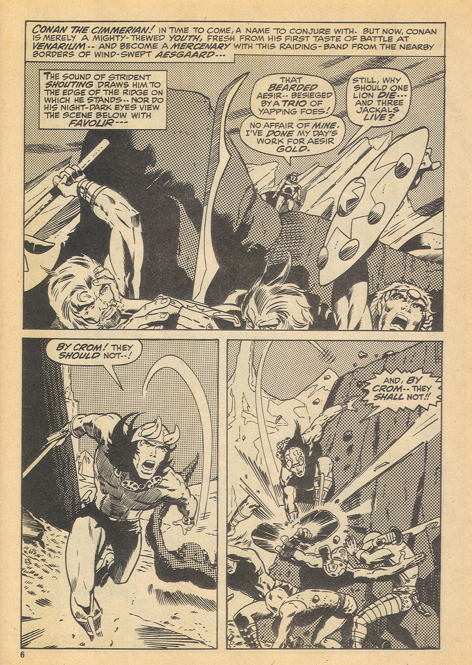 Read online The Savage Sword of Conan (1975) comic -  Issue #1 - 6