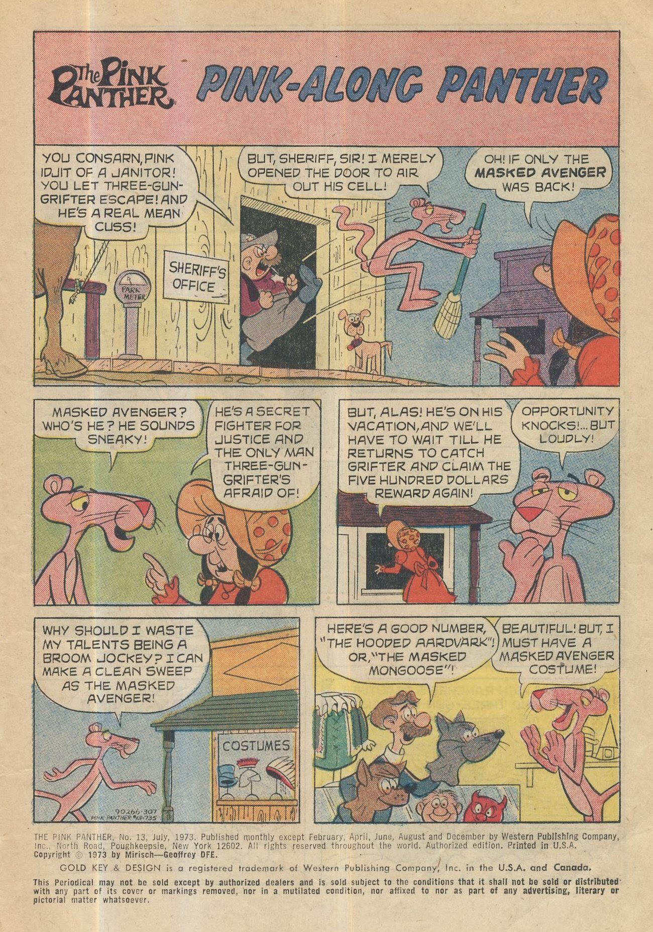 Read online The Pink Panther (1971) comic -  Issue #13 - 3