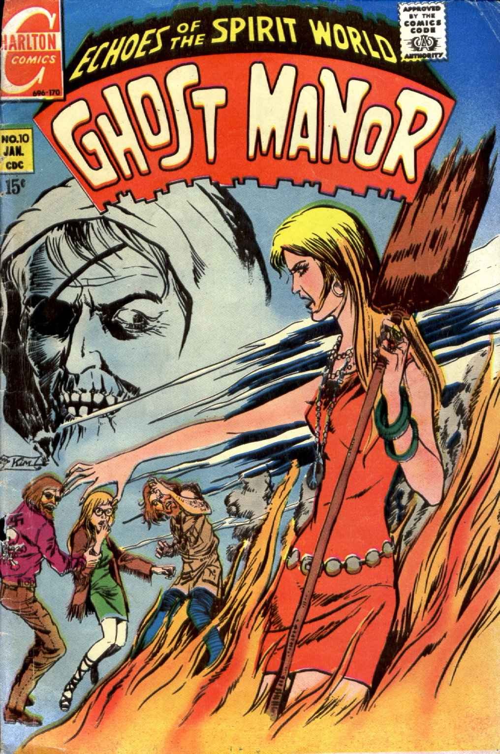 Read online Ghost Manor comic -  Issue #10 - 1