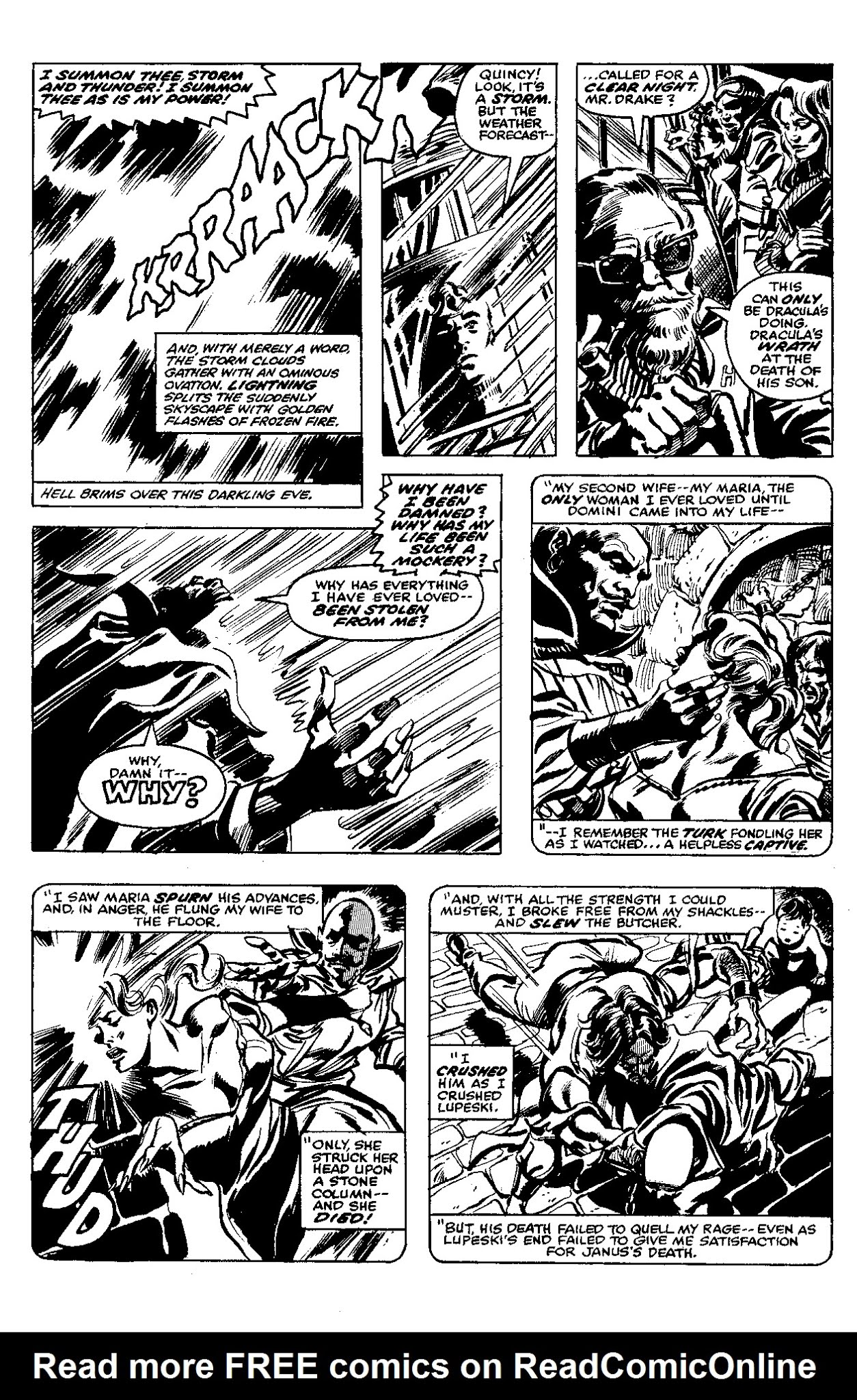 Read online Essential The Tomb of Dracula comic -  Issue # TPB 3 (Part 2) - 97