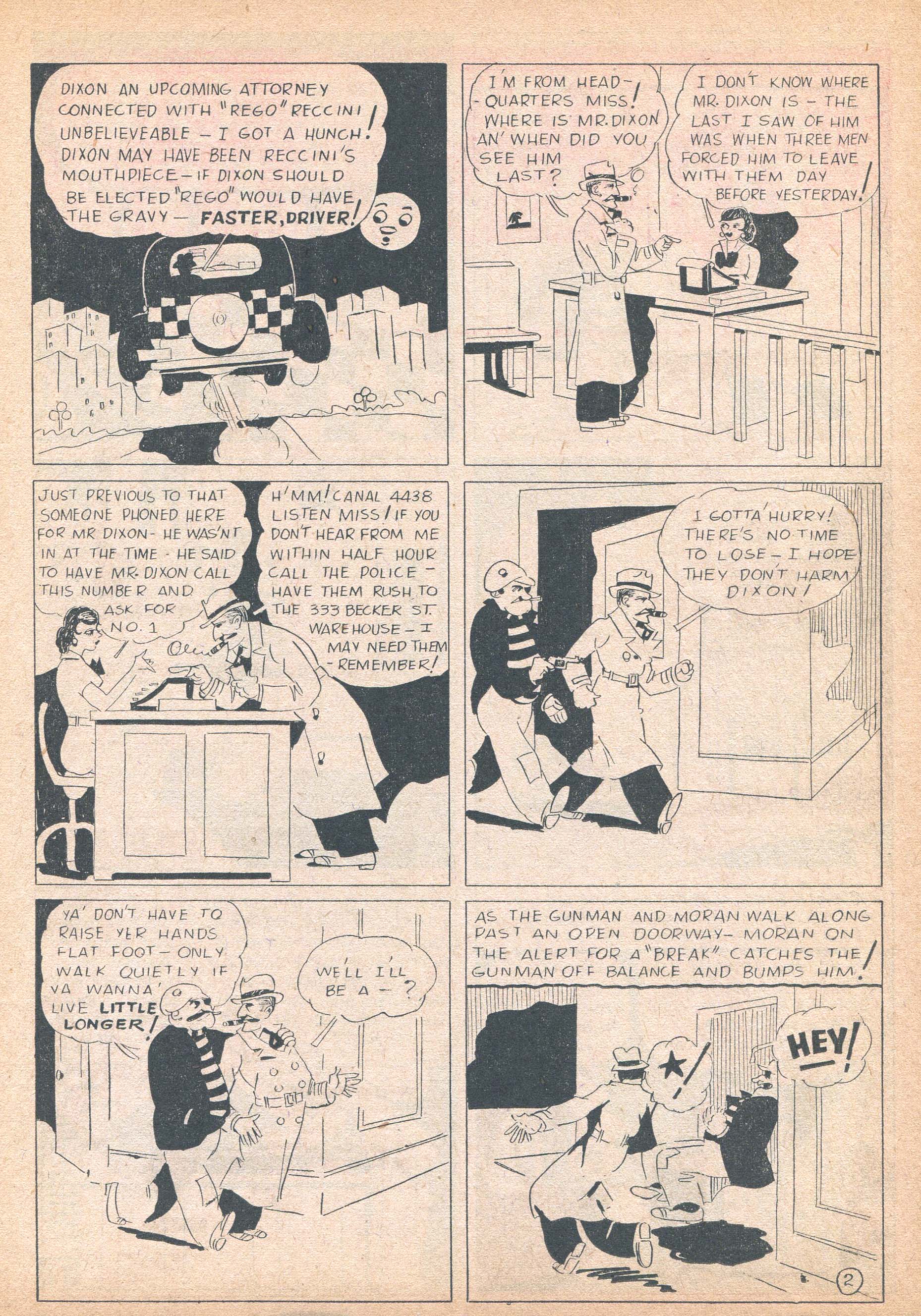 Read online Detective Picture Stories comic -  Issue #3 - 3