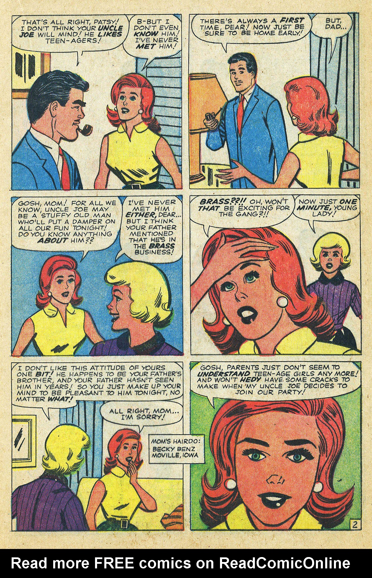 Read online Patsy Walker comic -  Issue #103 - 21