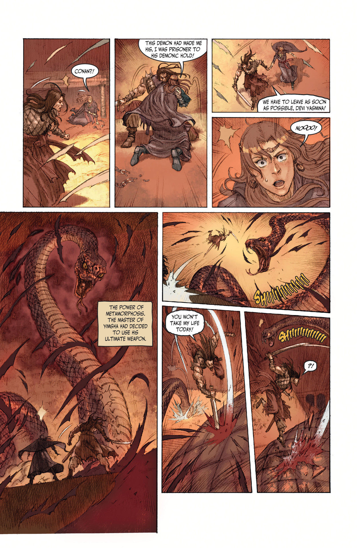 Read online The Cimmerian comic -  Issue # TPB 2 (Part 1) - 61