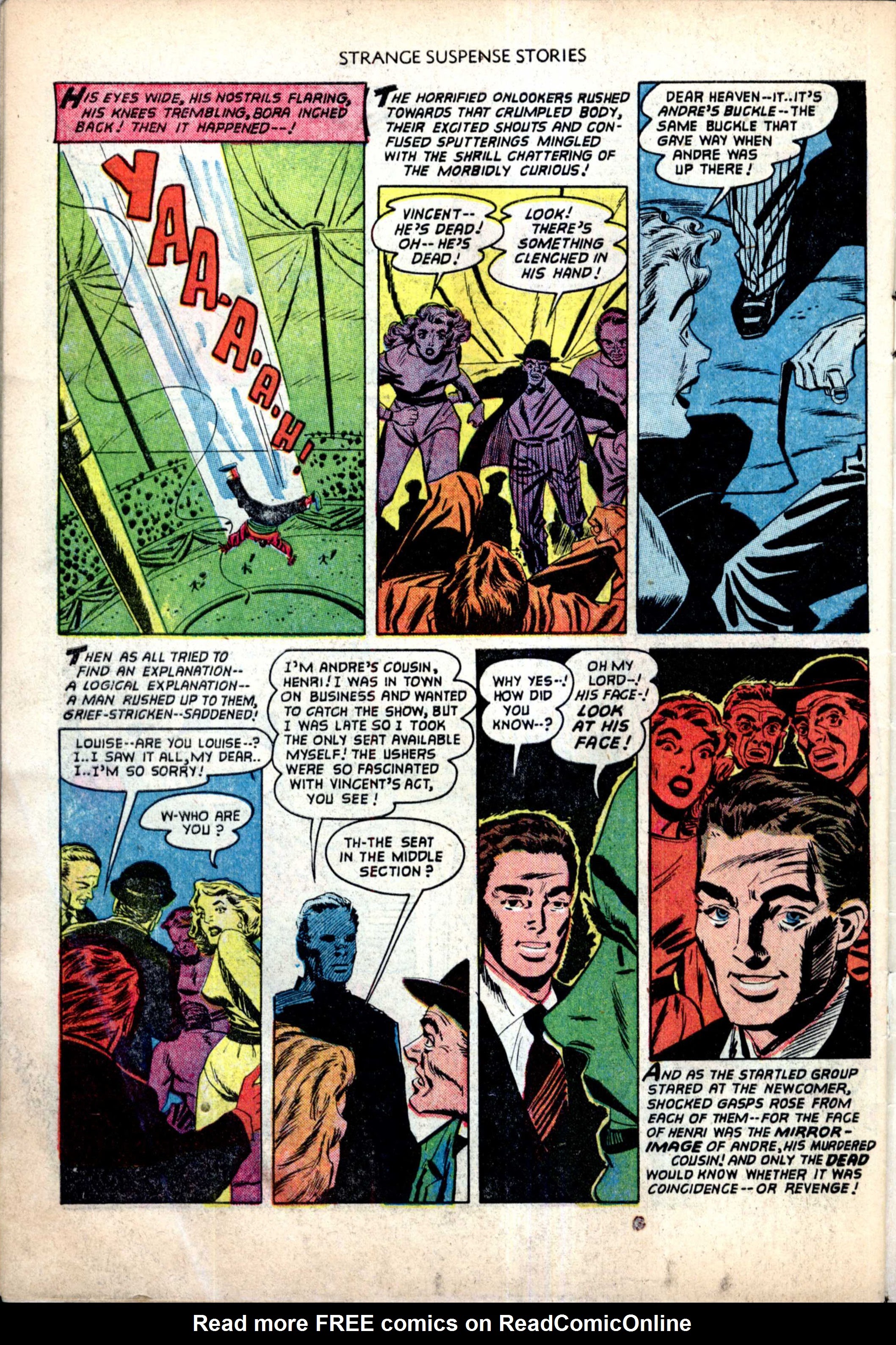 Read online Strange Suspense Stories (1952) comic -  Issue #1 - 34