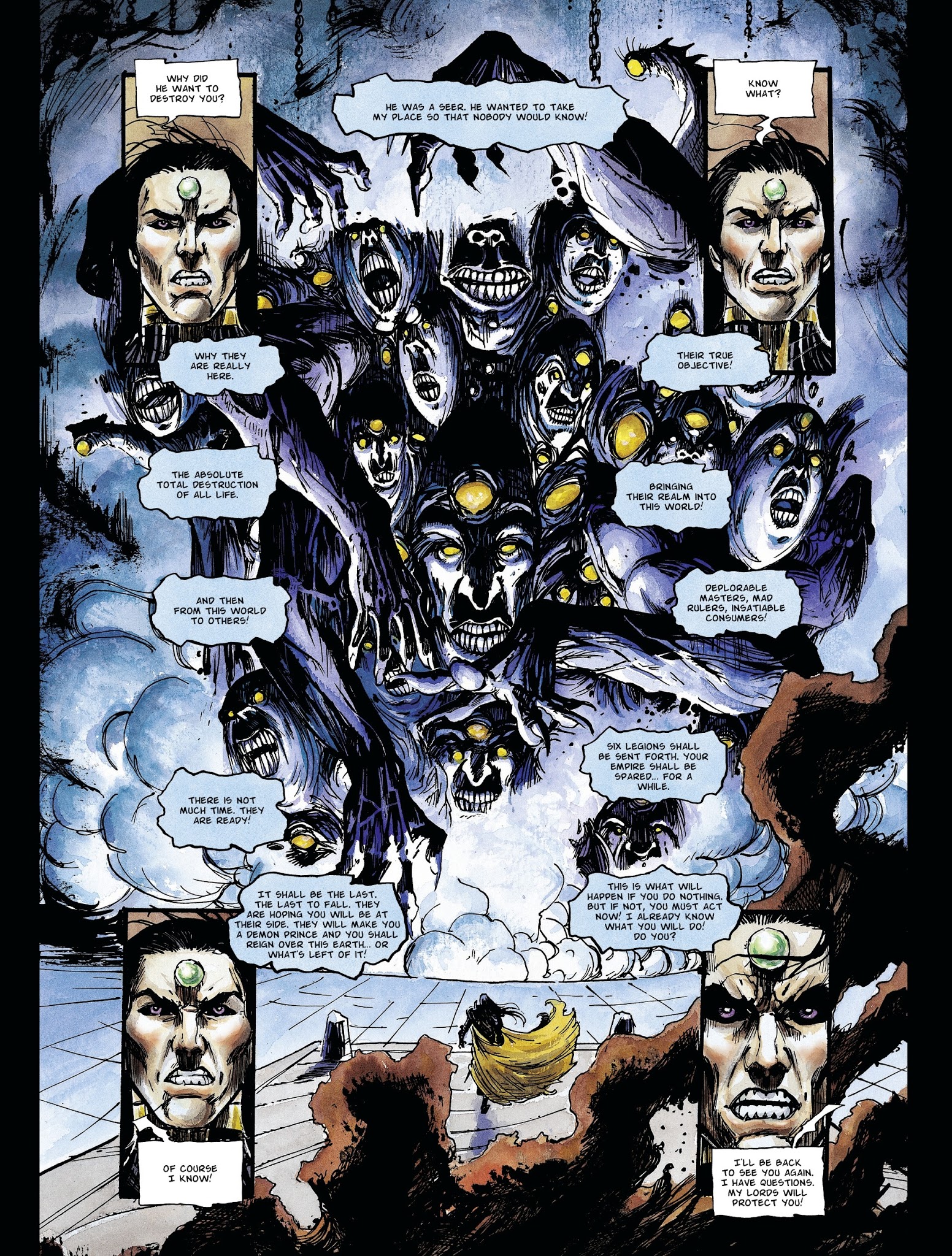 Read online The Black Moon Chronicles comic -  Issue #12 - 32
