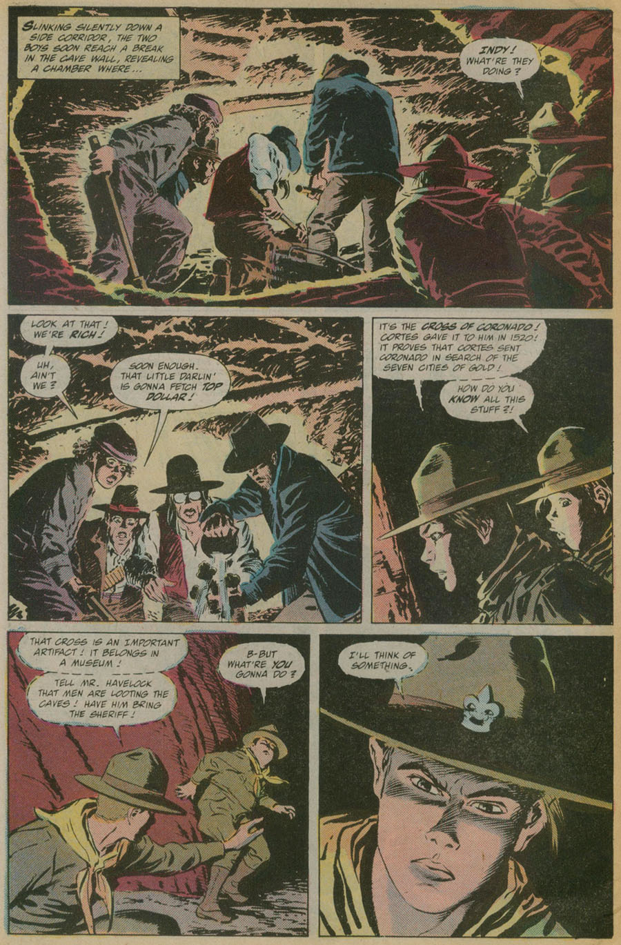 Read online Indiana Jones and the Last Crusade comic -  Issue #1 - 5