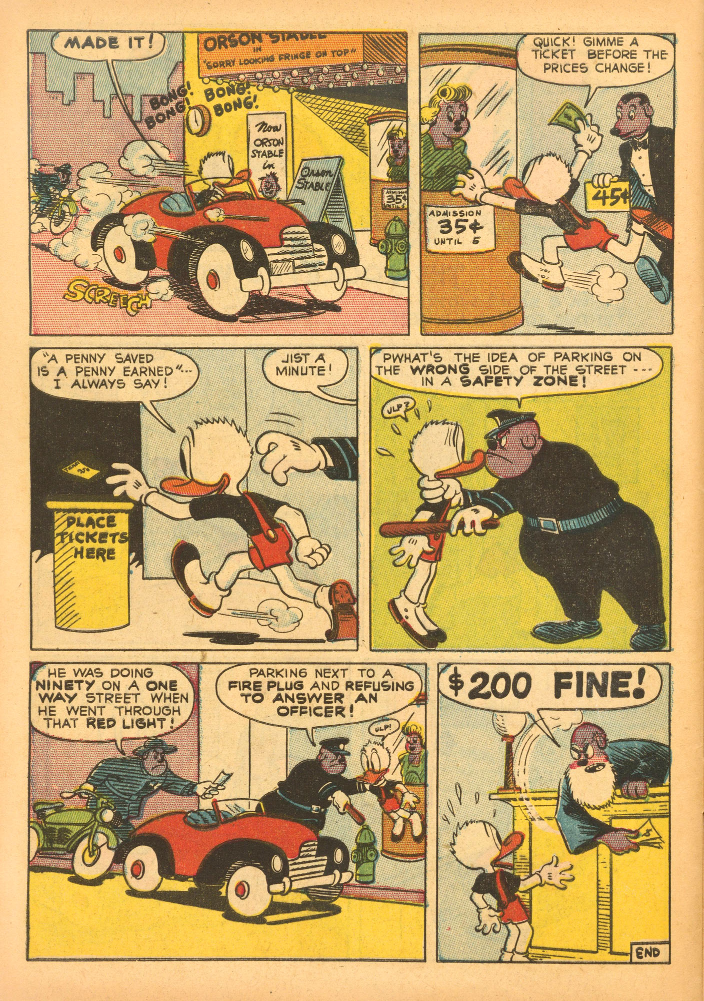 Read online Super Duck Comics comic -  Issue #19 - 48